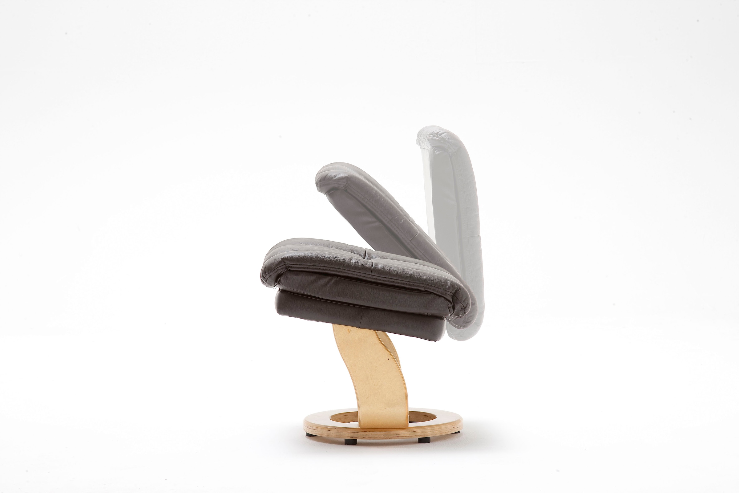 MCA furniture Relaxsessel »Calgary«, Fernsehsessel XXL 360°drehbar inkl. Hocker, belastbar bis 180 kg
