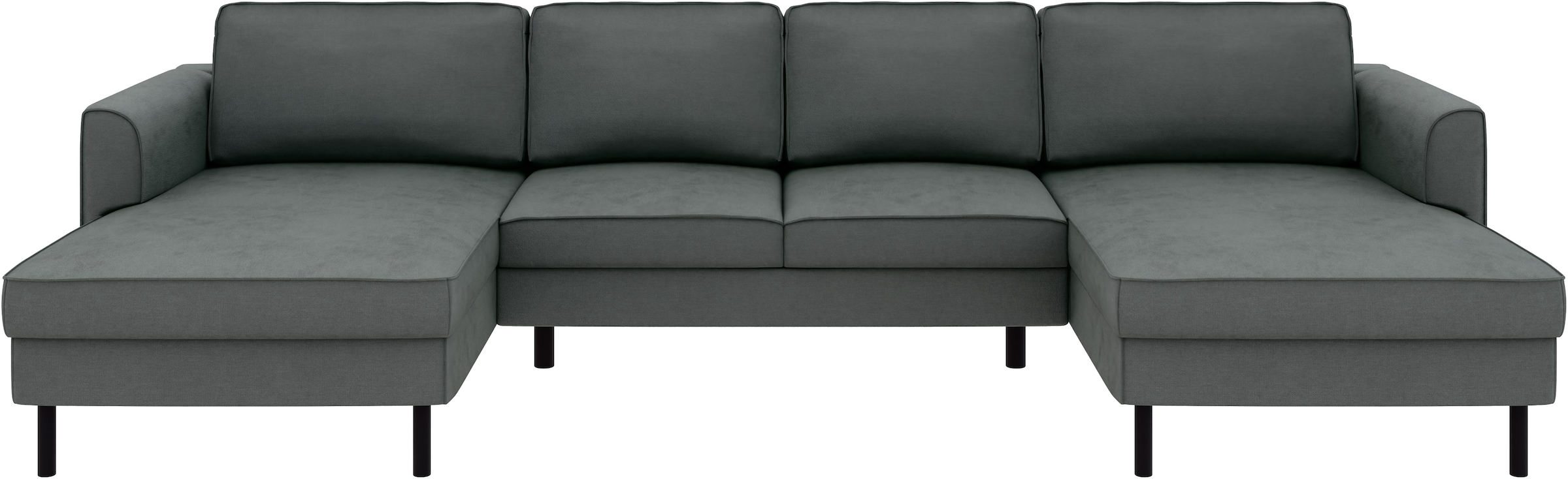 Home affaire Wohnlandschaft "Booster II, whlw. mit Schlaffunktion & Bettkas günstig online kaufen