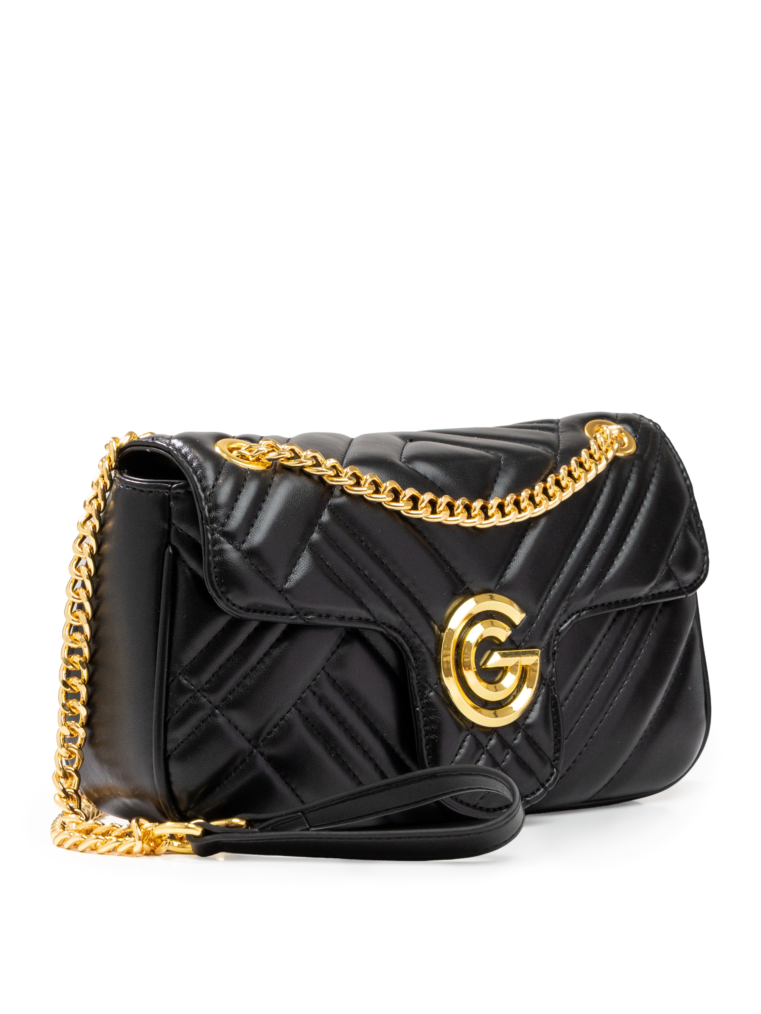 GABRIELLA G By Gabriella Gucci Umhängetasche "CINDY" Damen Umhängetasche, Handtasche, Tragetasche mit Logoverzierung