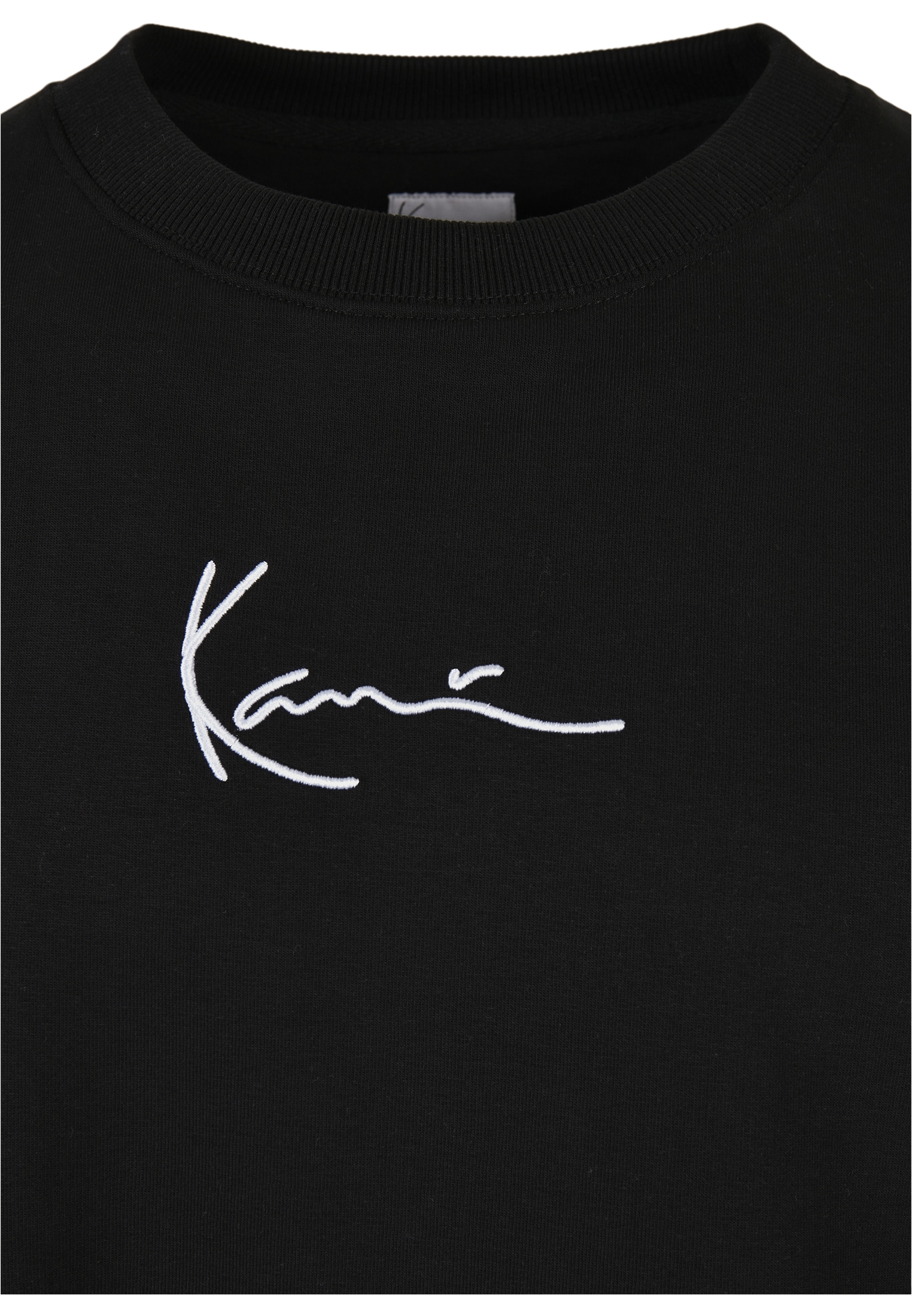 Karl Kani Rundhalspullover »Karl Kani Herren KKMQ12003BLK Small Signature Crew«, (1 tlg.)