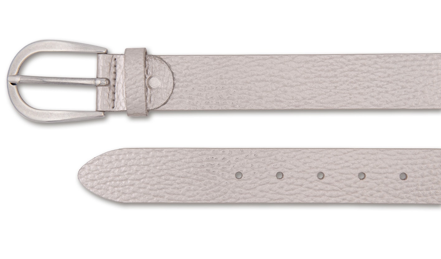 Thumbnail - BERND GÖTZ Ledergürtel "Ledergürtel mit metallischem Moonlight-Effekt"