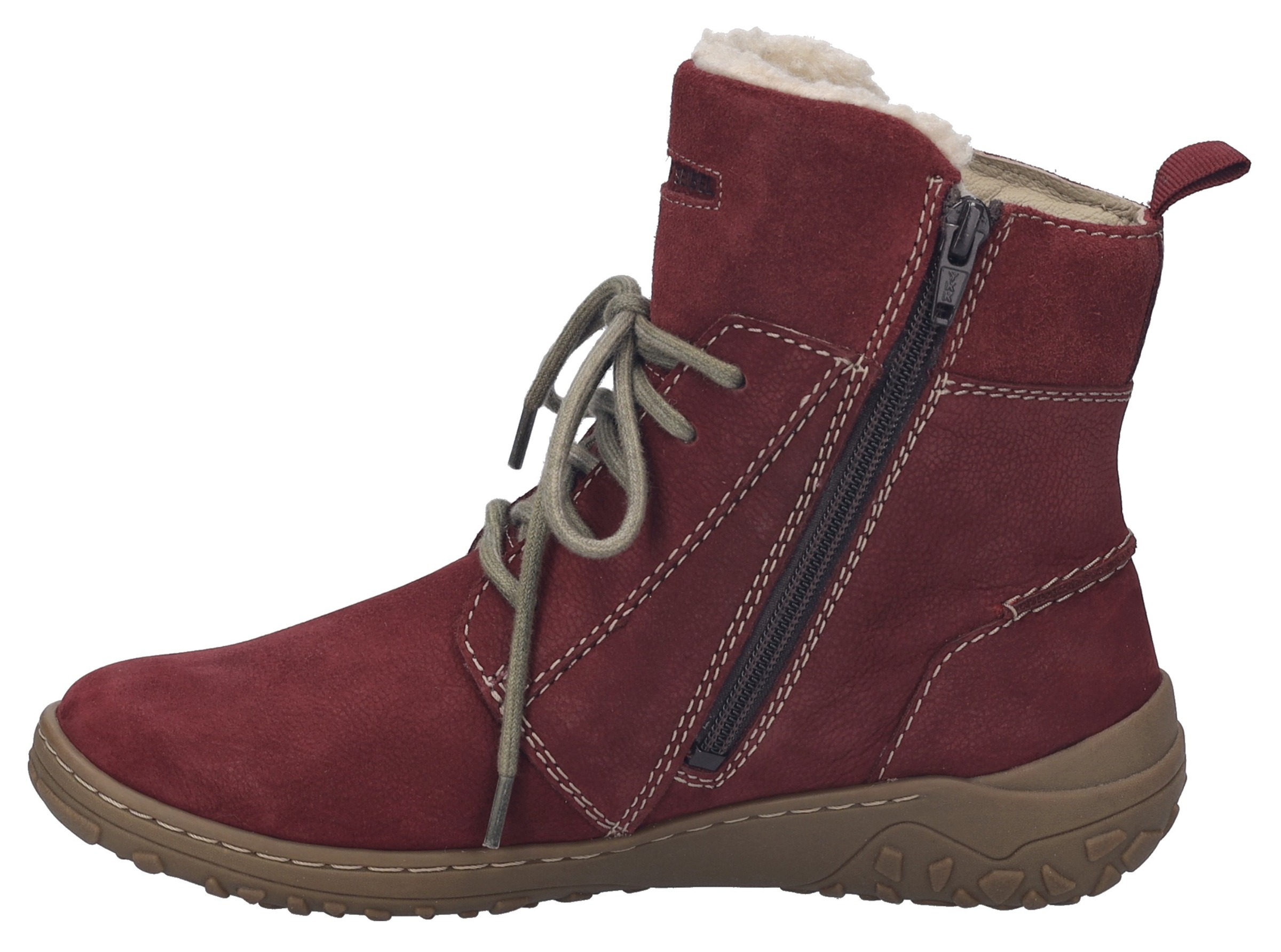 Josef Seibel Winterboots »Ruby 53«, TEX-Stiefel, Schnürboots mit wärmendem Innenfutter