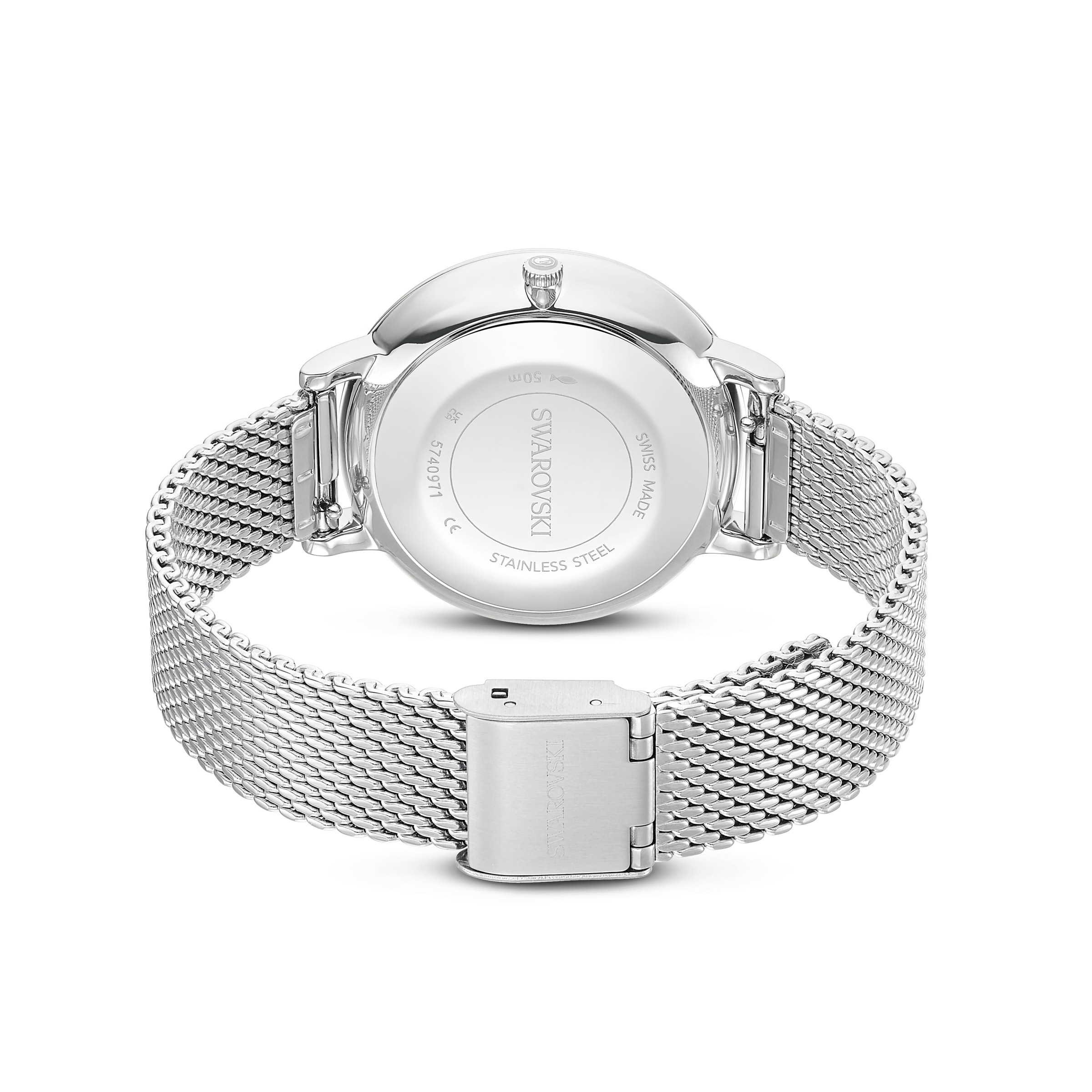 Swarovski Clarica Montre à Quartz Argent 4