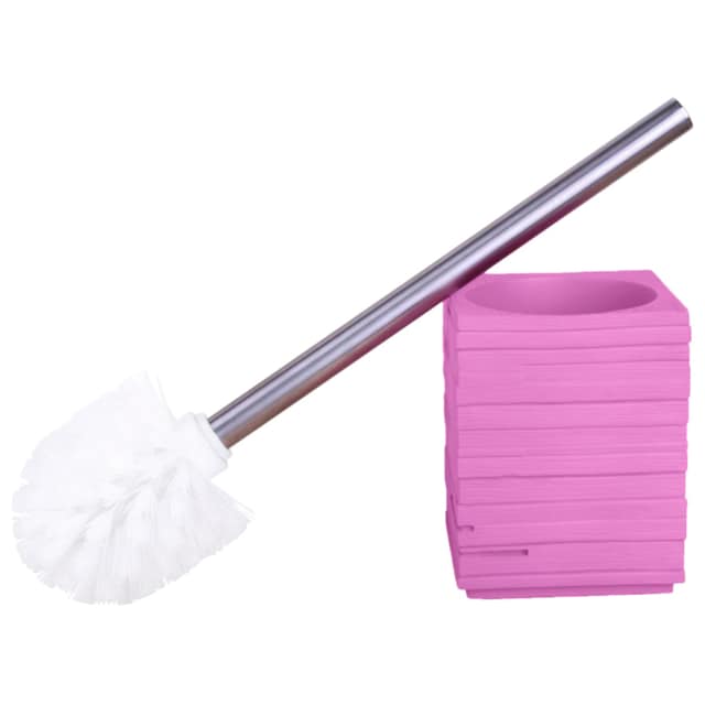 Sanilo Badaccessoire-Set »Calero Pink«, (Kombi-Set, 2 tlg.), bestehend aus  Seifenspender und WC-Bürste, geriffelt bestellen | BAUR