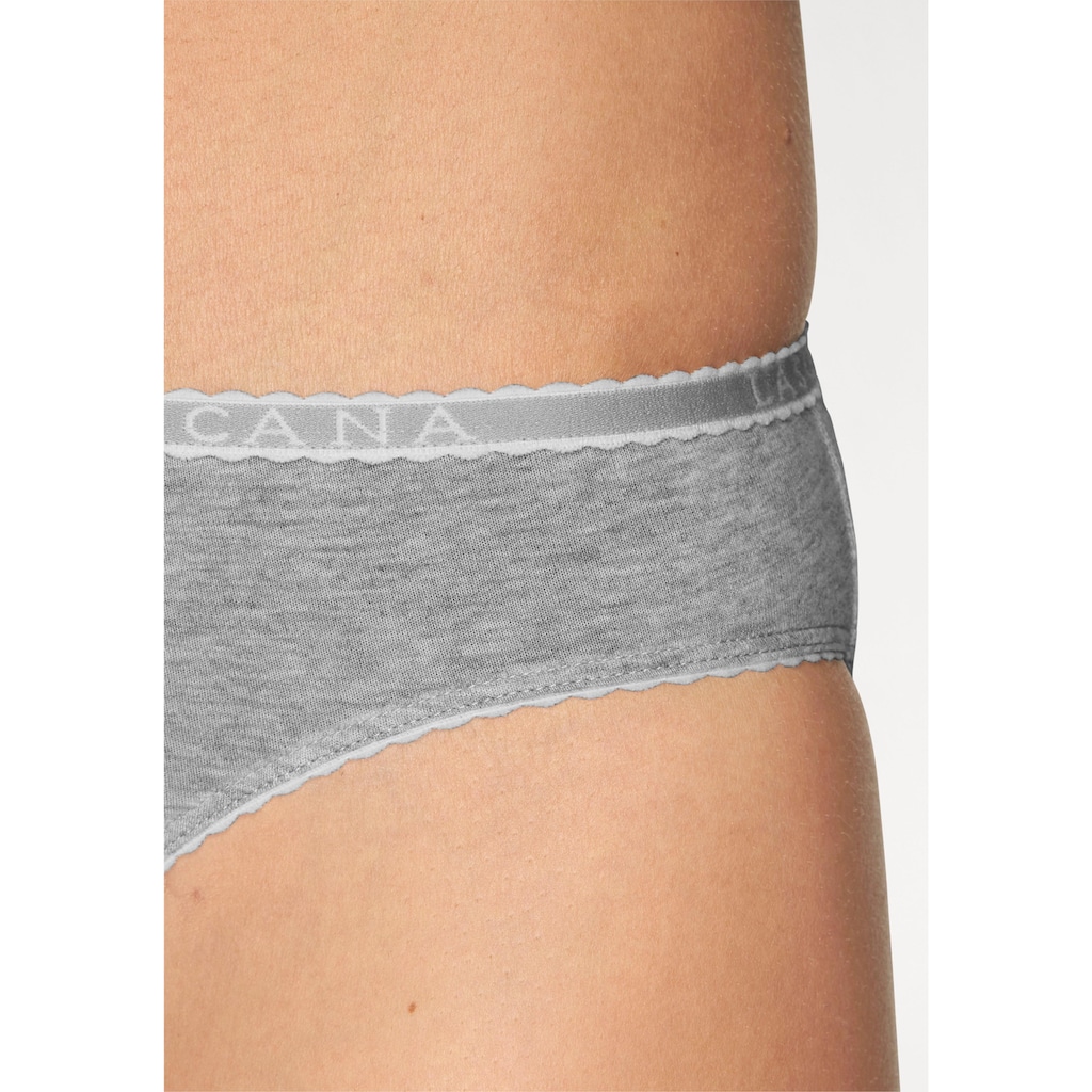 LASCANA Slip, (Packung, 4 St.)