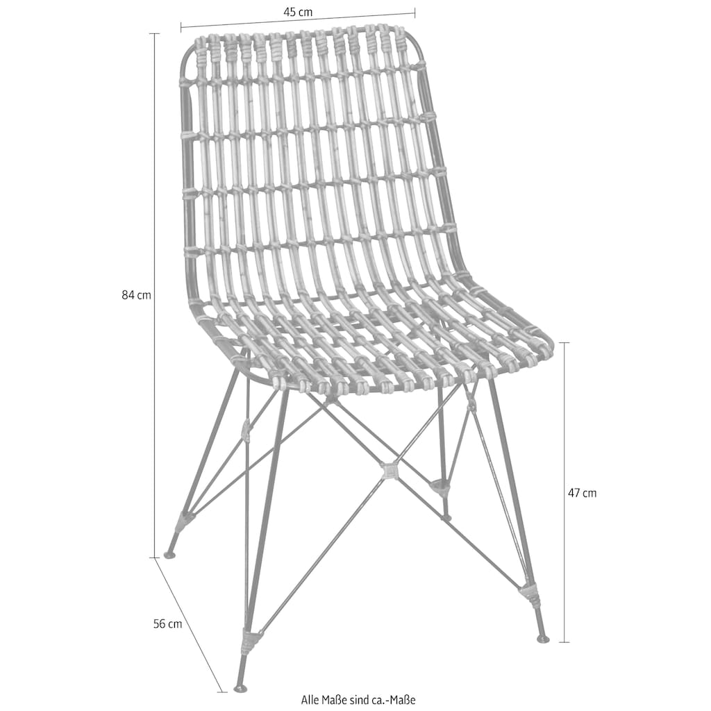 Home affaire Rattanstuhl