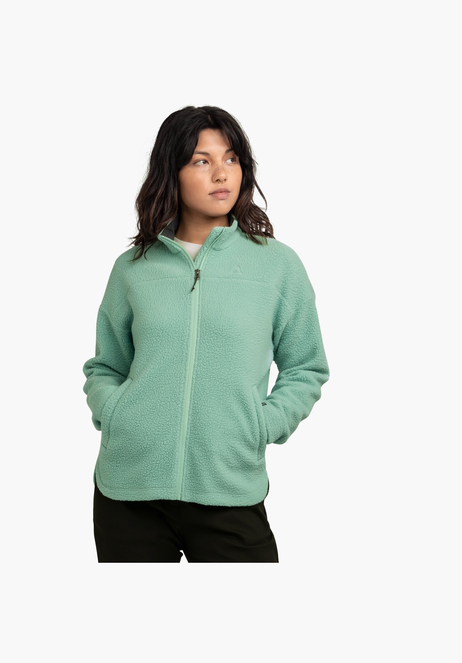 Schöffel Fleecejacke "CIRC Fleece Jk Style Purga WMS" mit Reißverschluss, schnell trocknend, lockere Passform