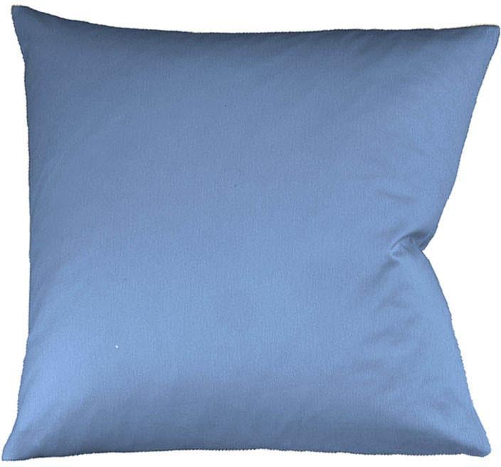 fleuresse Kissenbezug "Colours Mako Satin, 100% Baumwolle, mit Reißverschluss" Mako Satin, glänzend, glatt, Premium Qualität