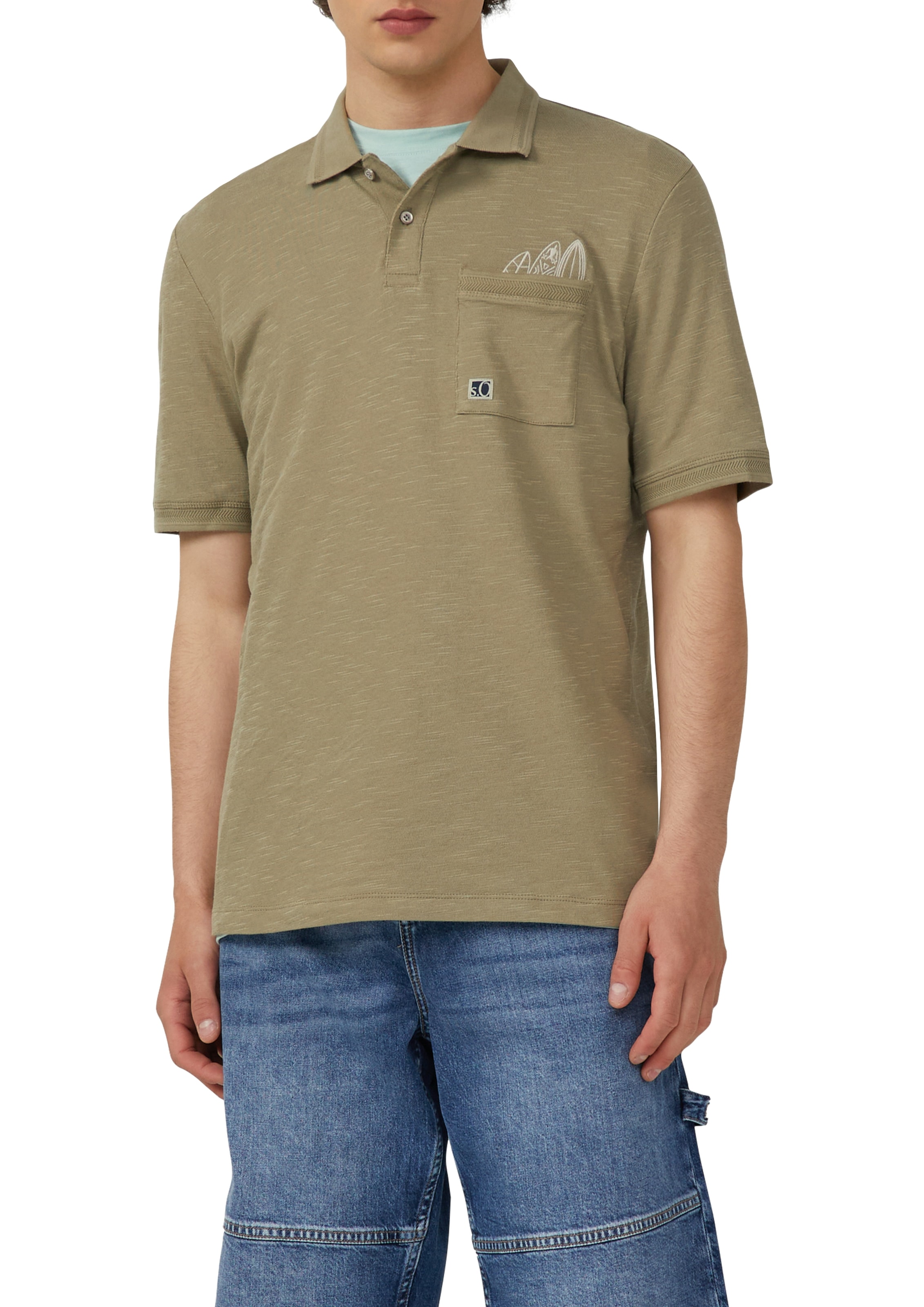 s.Oliver Poloshirt, mit Stickereien günstig online kaufen