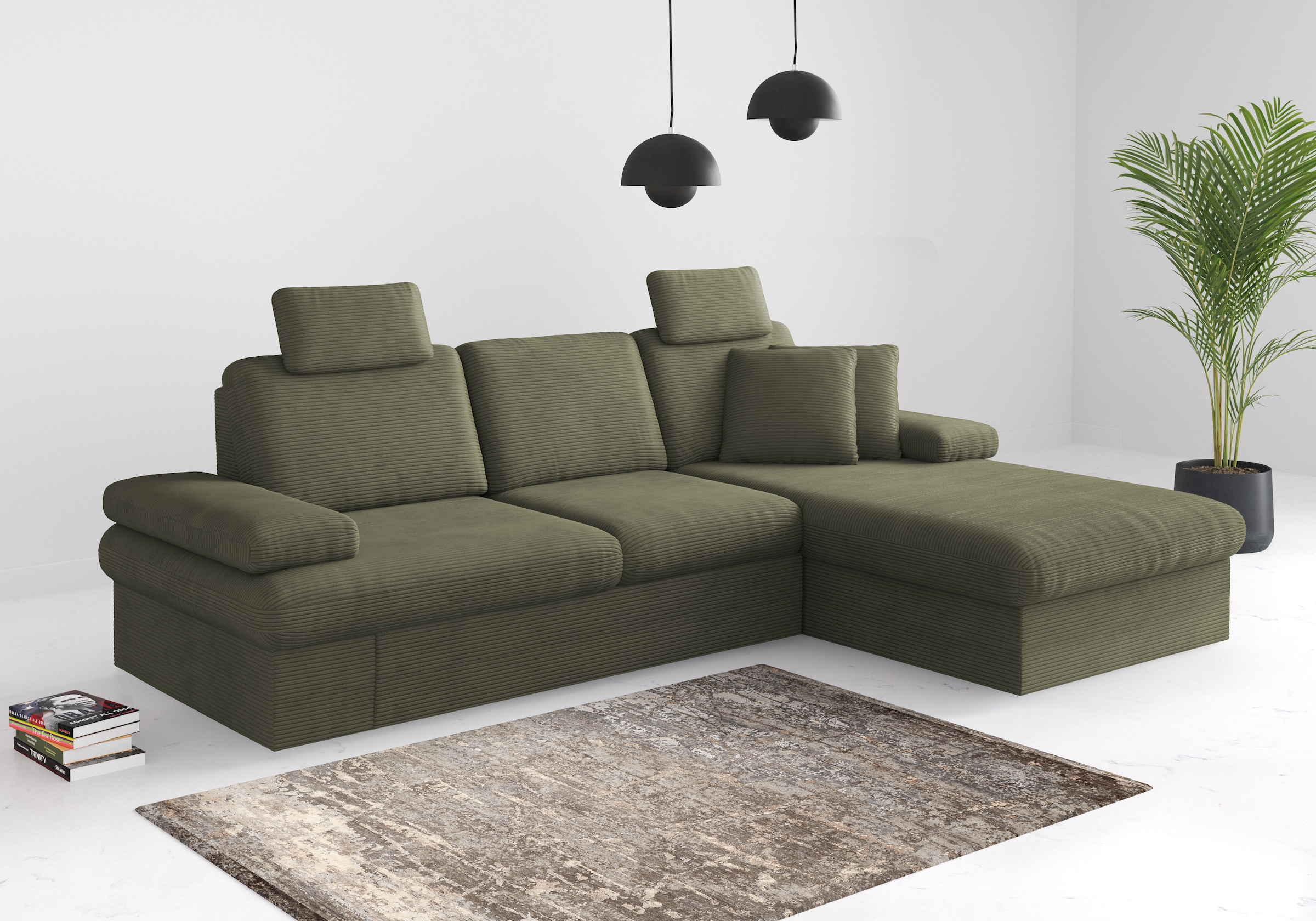 sit&more Ecksofa "Moreno", mit Armteilverstellung,wahlweise mit Bettfunktio günstig online kaufen