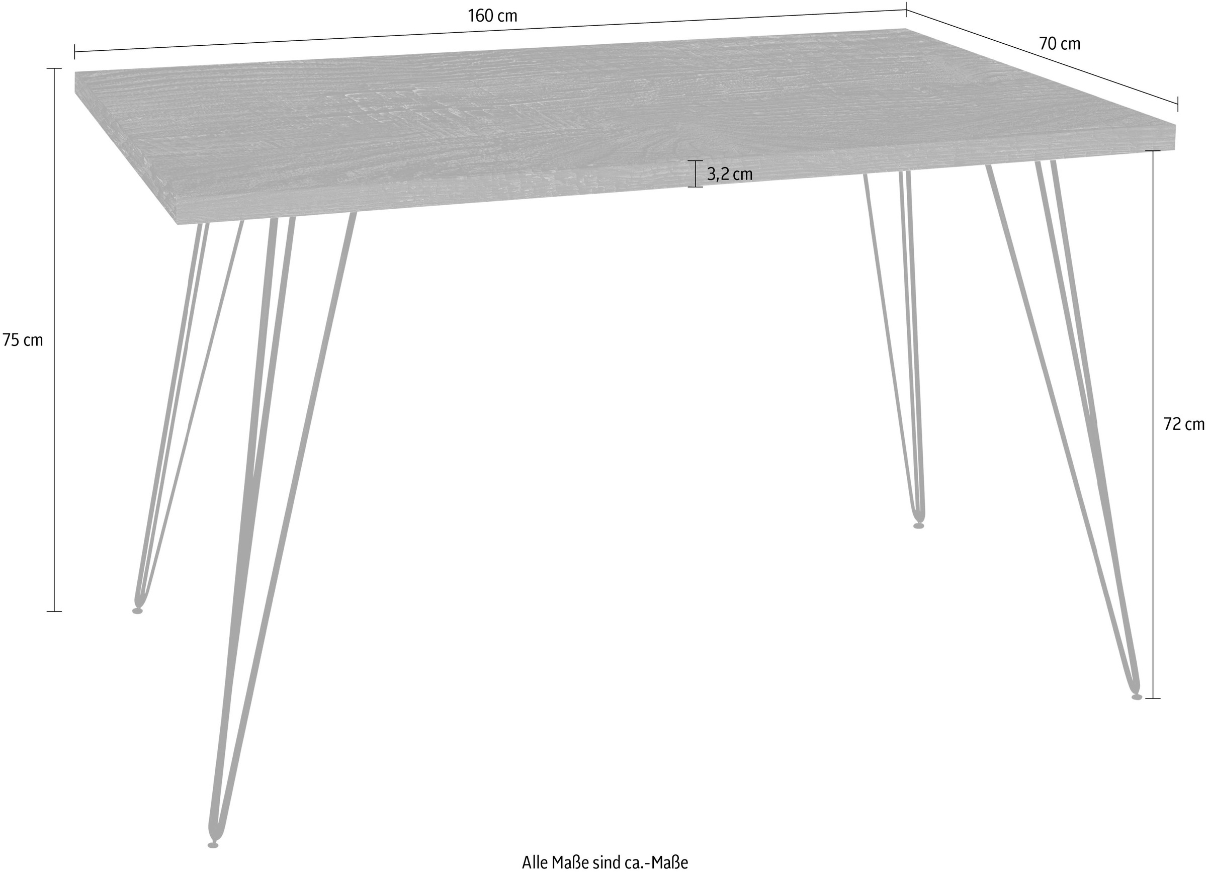 Mäusbacher Schreibtisch »Big System Office«, Breite 160 cm