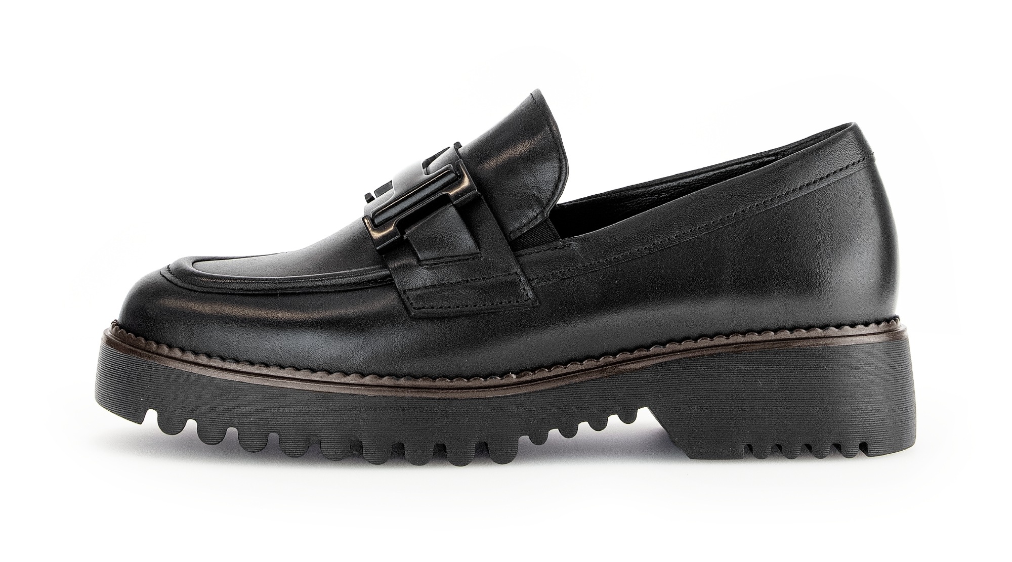 Thumbnail - Gabor Loafer "FLORENZ", Blockabsatz, Slipper, Businessschuh in Bequemweite G (= weit)