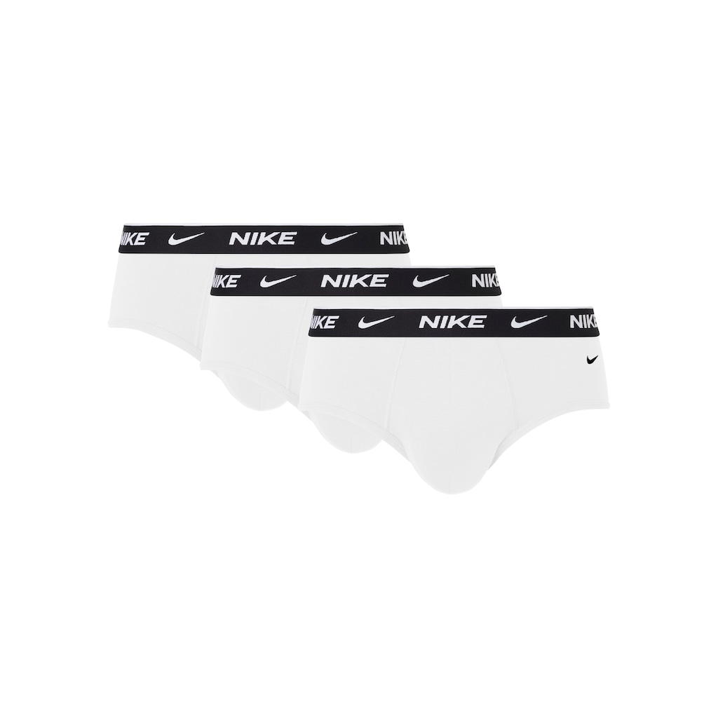 NIKE Underwear Slip »BRIEF 3PK« (Packung 3 St. 3er-Pack) mit Logo-Elastikbund