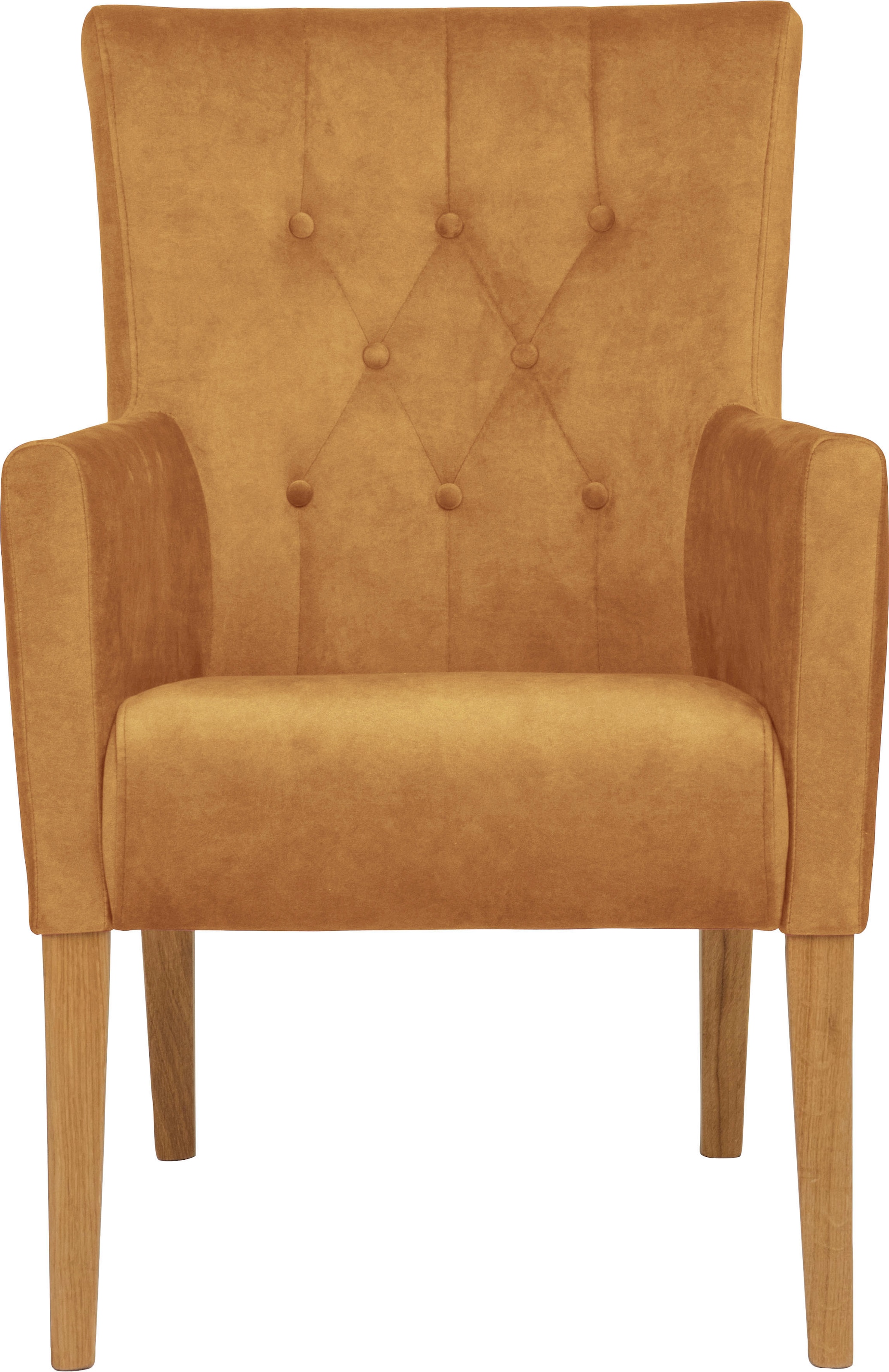 Home affaire Esszimmerstuhl "King" () Armlehnstuhl mit Knopfheftung, Polste günstig online kaufen