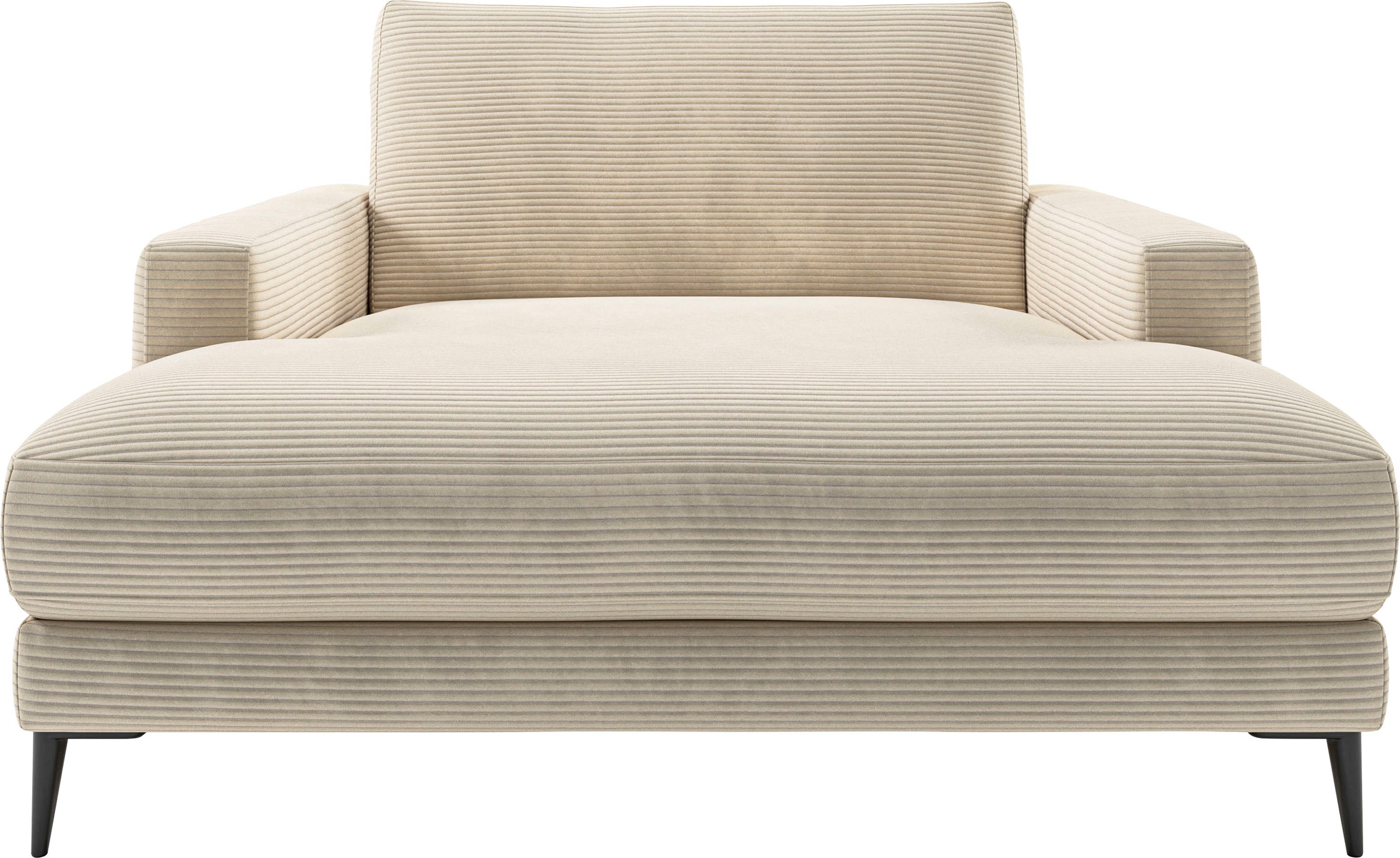 Chaiselongue »Downtown Loungemöbel zum Relaxen, B/T/H: 132/170/84 cm«, auch in Bouclé,...