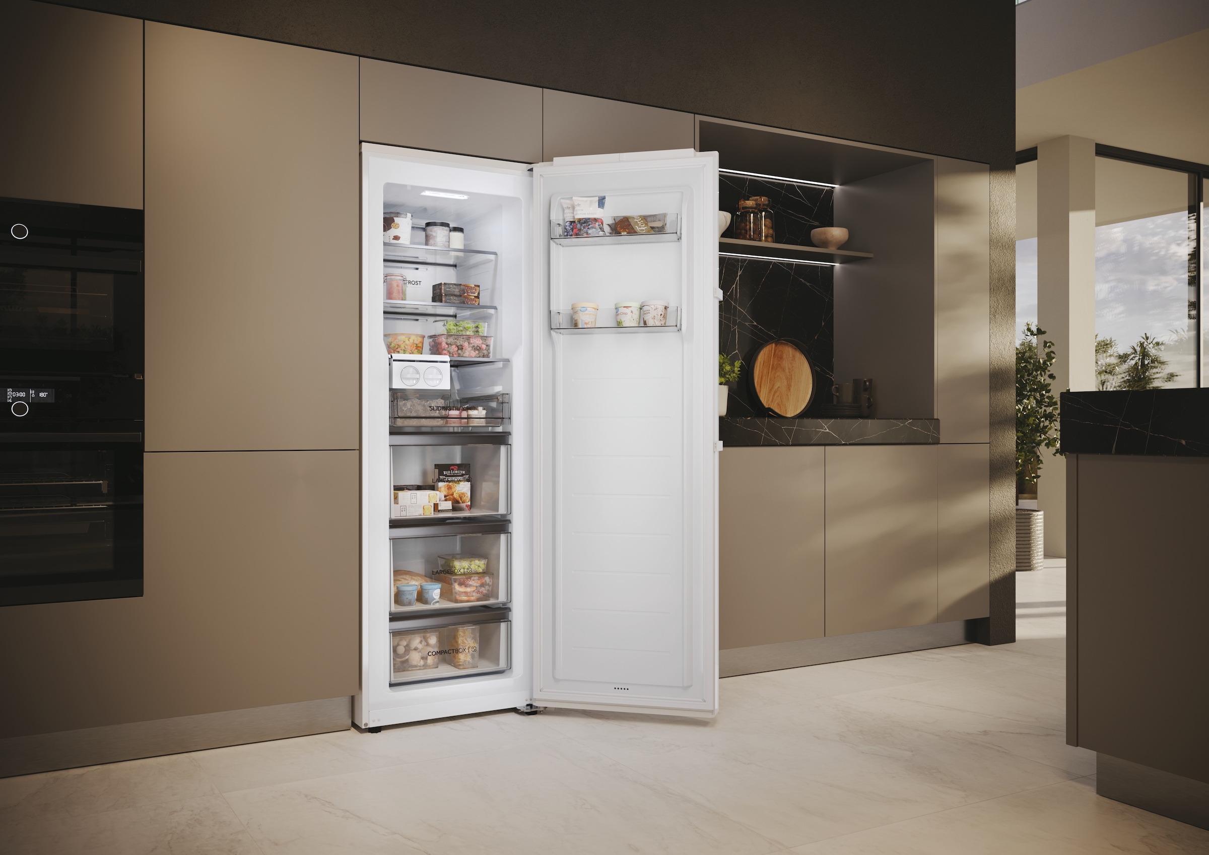 Haier Gefrierschrank »H4F272WCH1«, 177,5 cm hoch, 60 cm breit, TWIST ICE MAKER