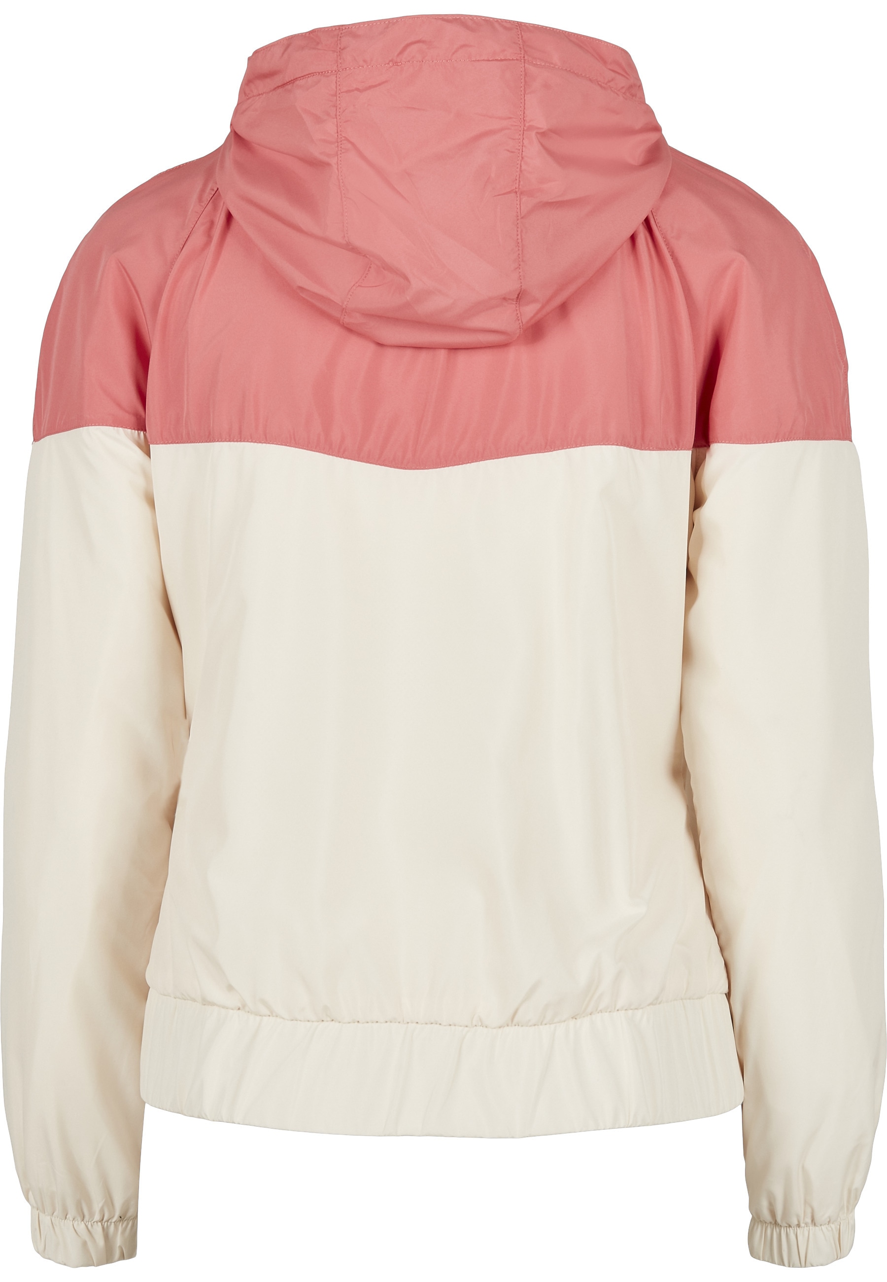 URBAN CLASSICS Anorak »Urban Classics Damen Ladies Arrow Windbreaker« 1 Stk. tlg. mit Kapuze