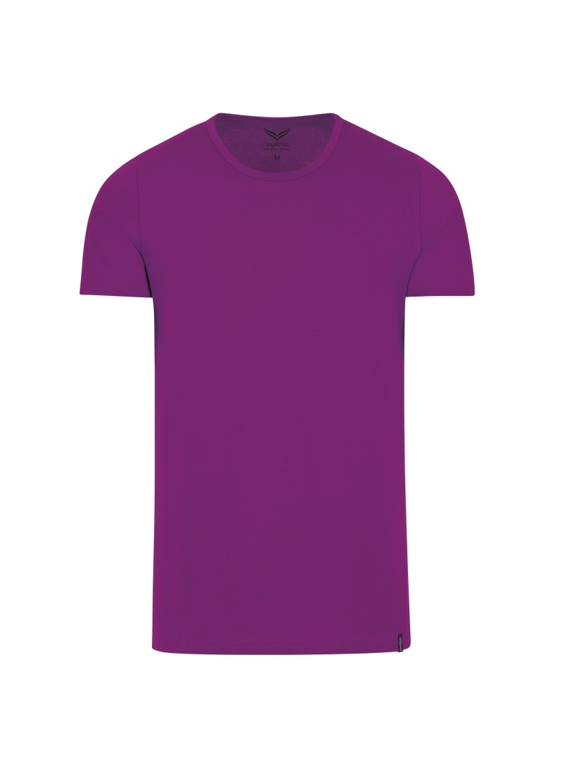 Trigema T-Shirt »TRIGEMA T-Shirt aus BAUR bestellen ▷ | Baumwolle/Elastan«