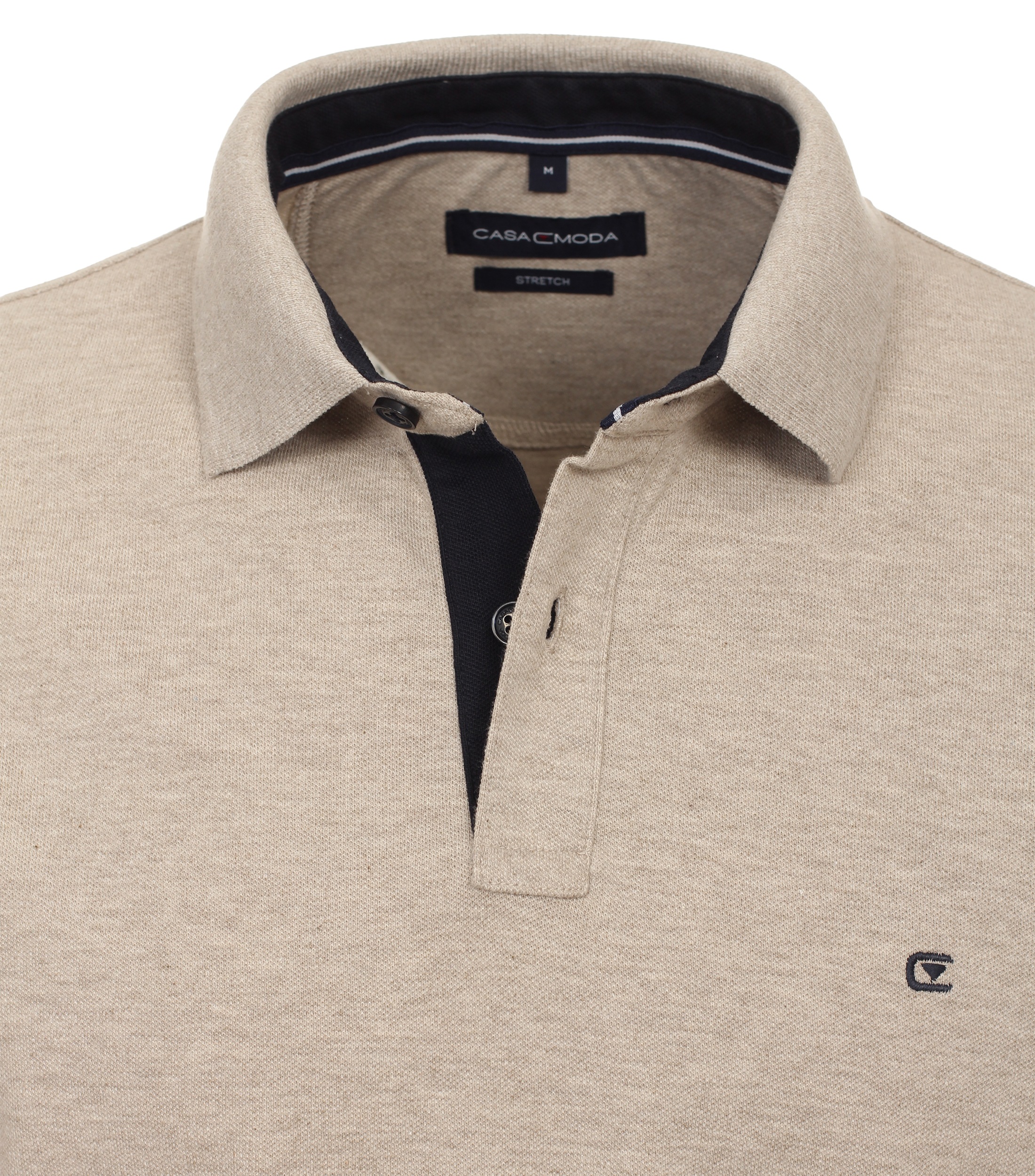 CASAMODA Poloshirt »CASAMODA Polo-Shirt uni«