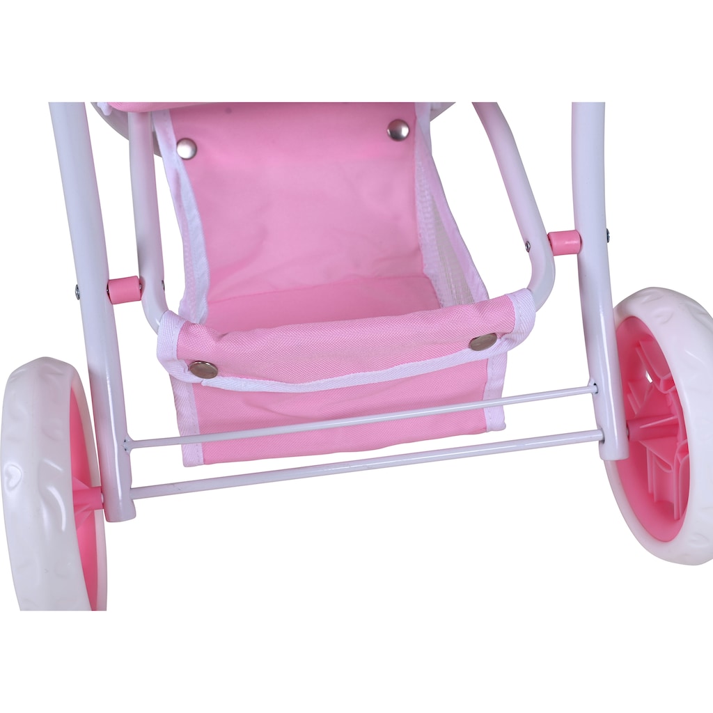 Knorrtoys® Puppenbuggy »Lio - Princess White Rose«