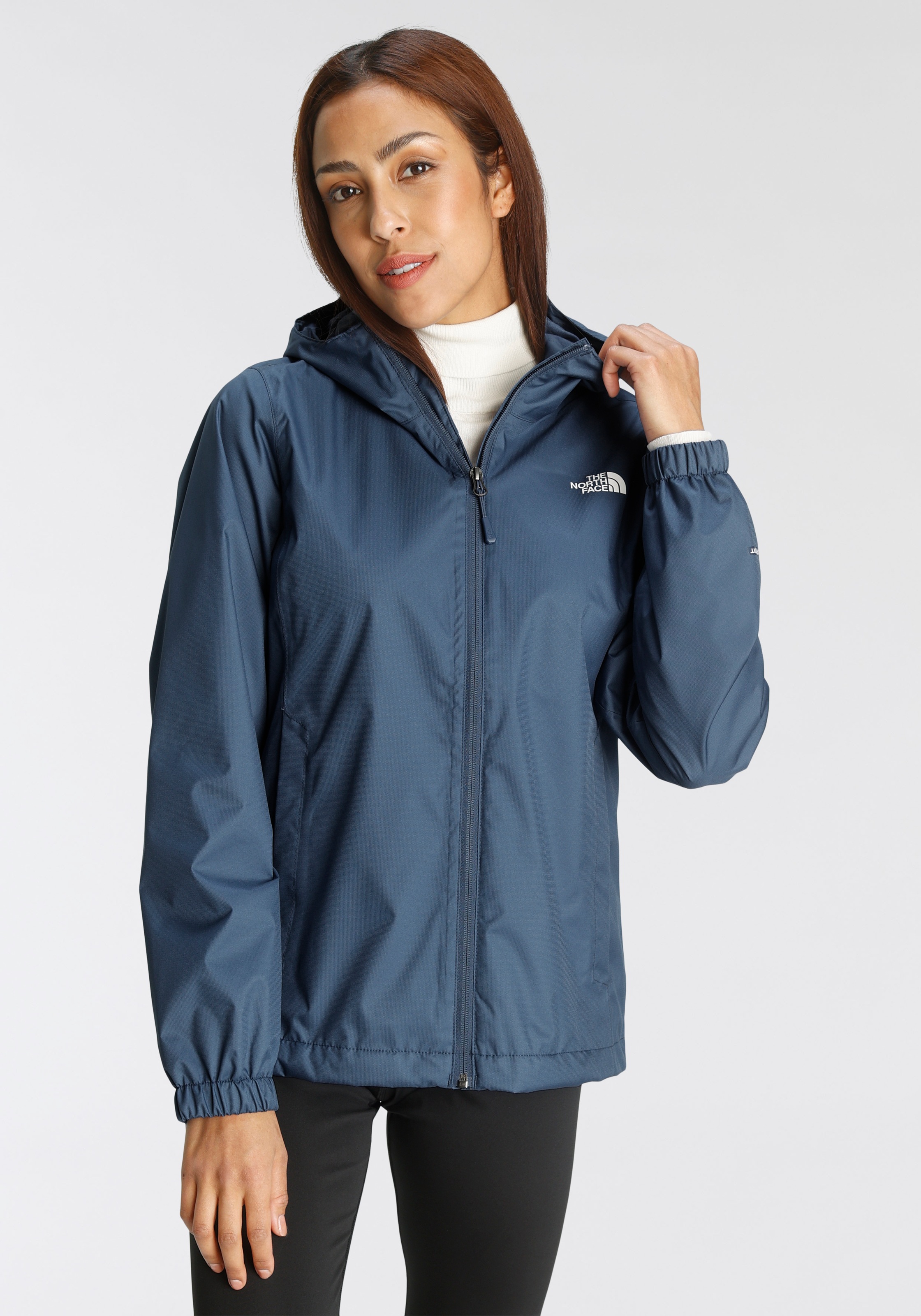 The North Face Regenjacke "QUEST" mit Kapuze mit verstellbarer Kapuze, mit günstig online kaufen