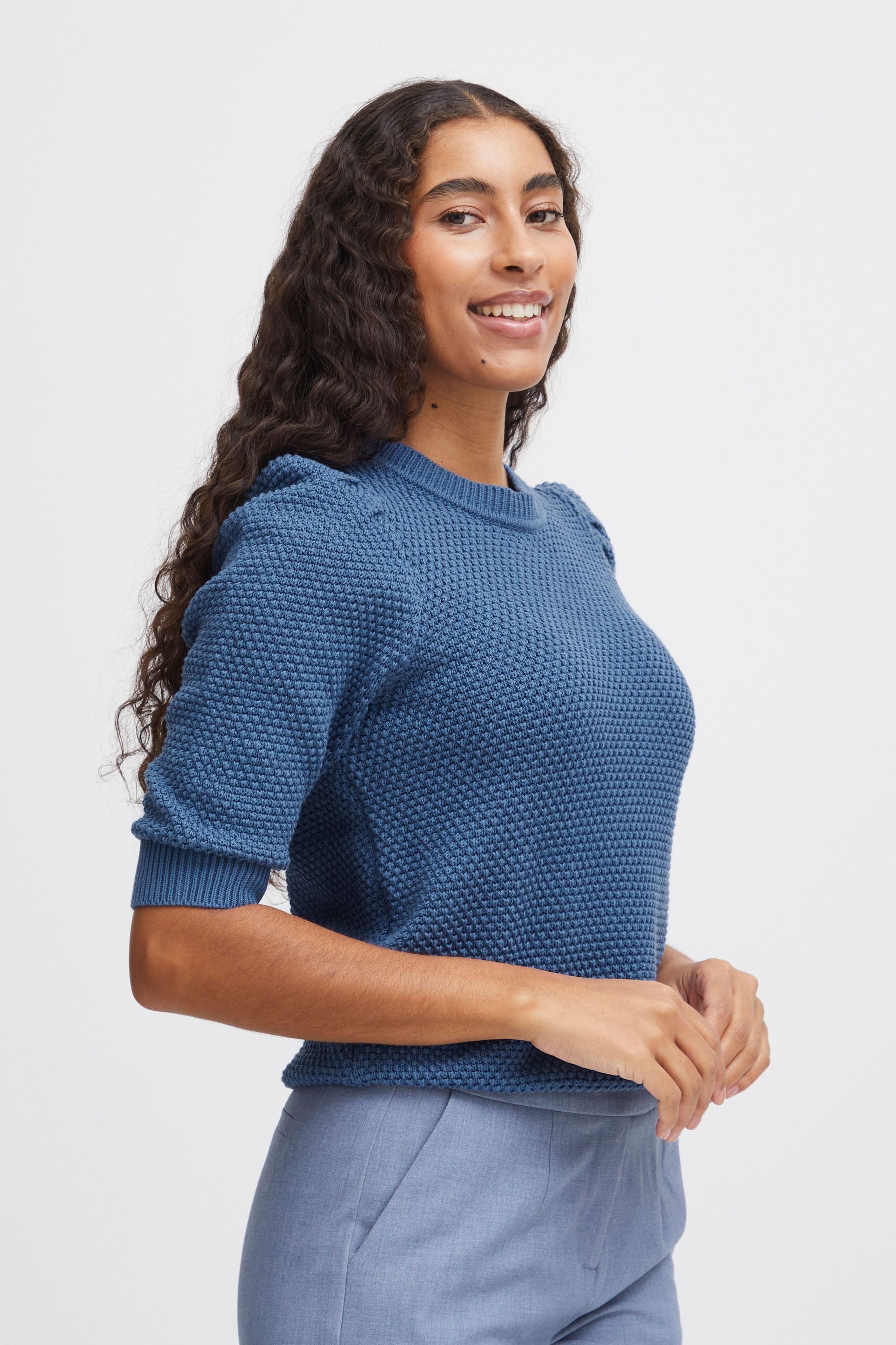 b.young Kurzarmshirt »Kurzarmpullover BYMikala«