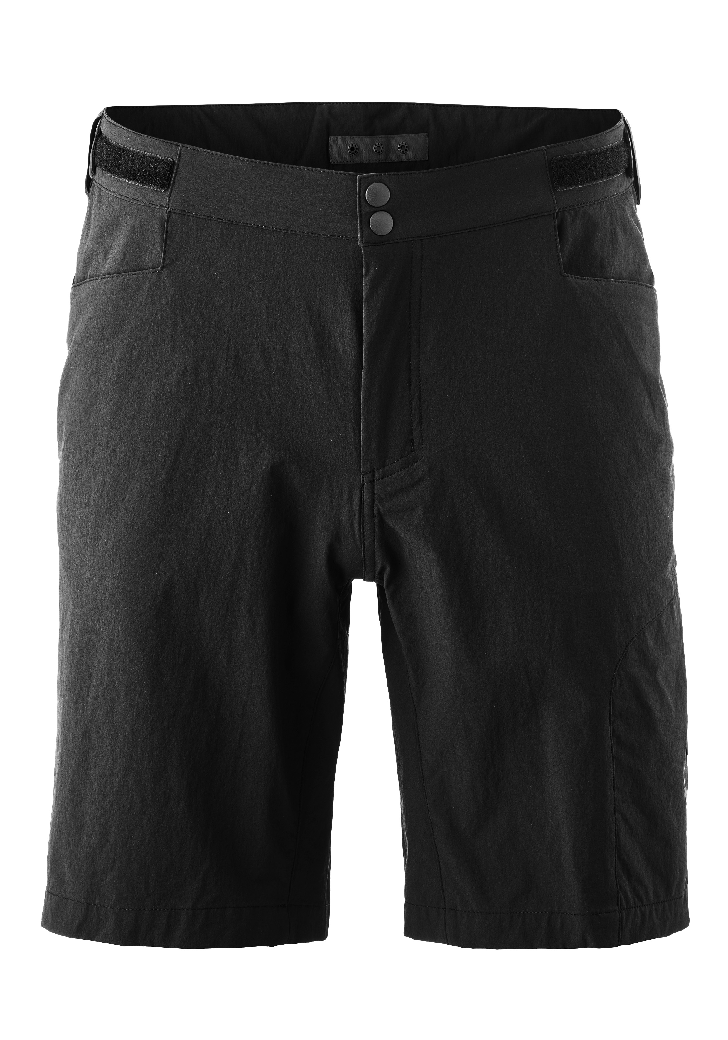 Gonso Fahrradhose "Adventure Shorts M" Herren Radhose mit einknöpfbarer Radunterhose mit Sitzpolster