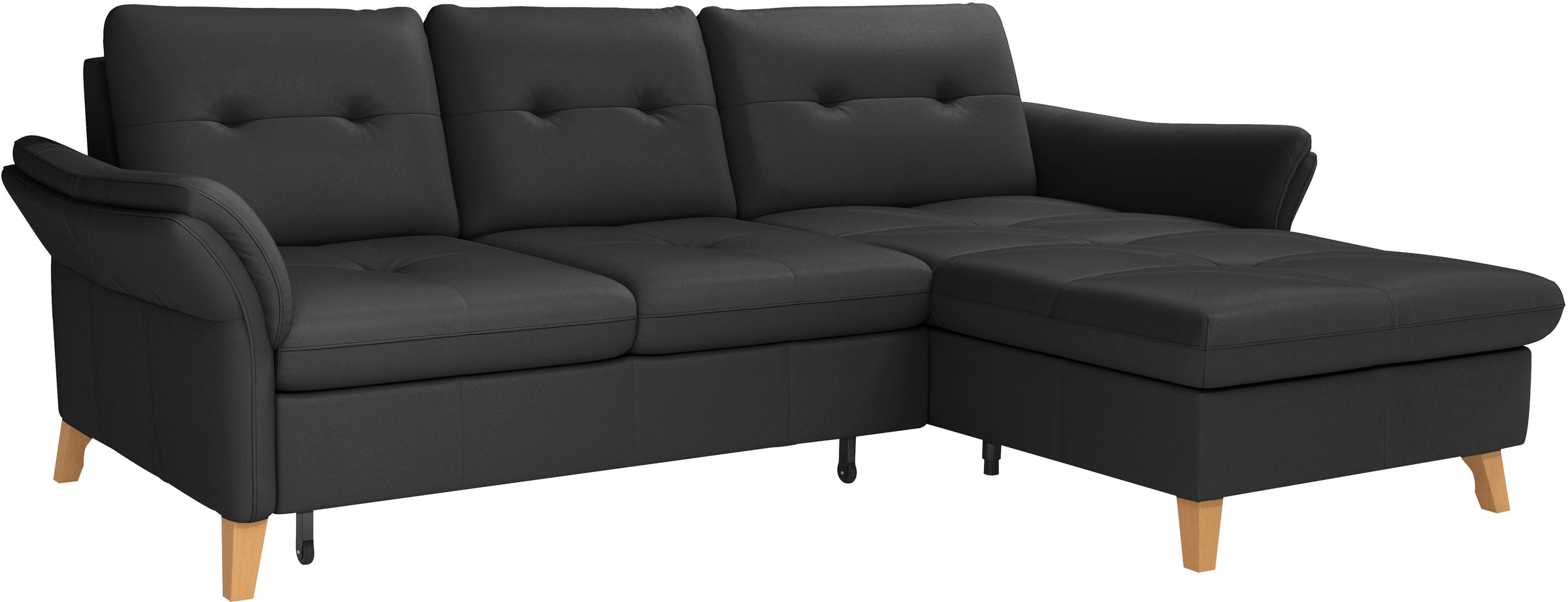 Thumbnail - sit&more Ecksofa "Göteborg" Sitztiefenverstellung und Federkern, wahlweise mit Bettfunktion