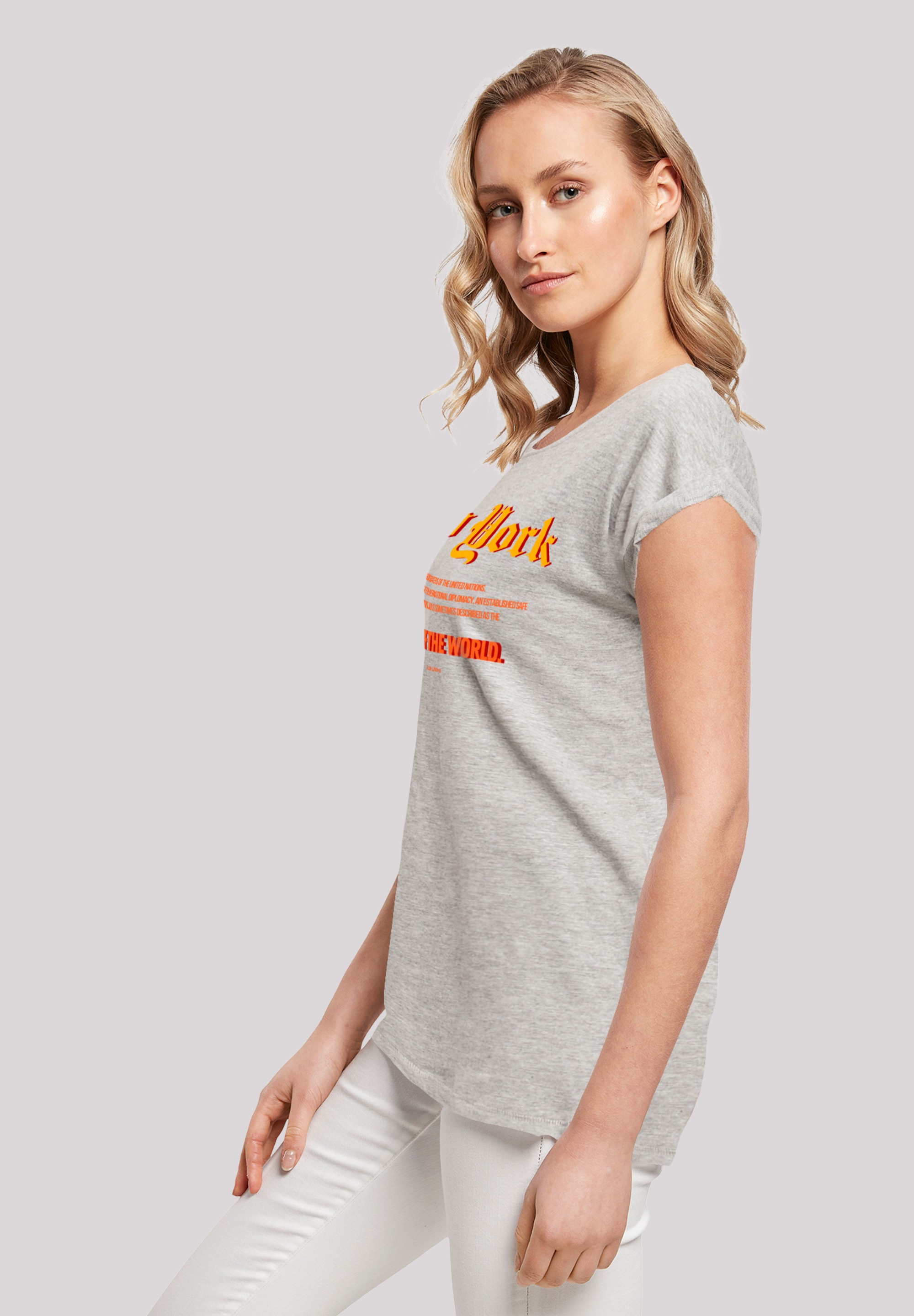 F4NT4STIC T-Shirt »New York SHORT SLEEVE TEE«, Print