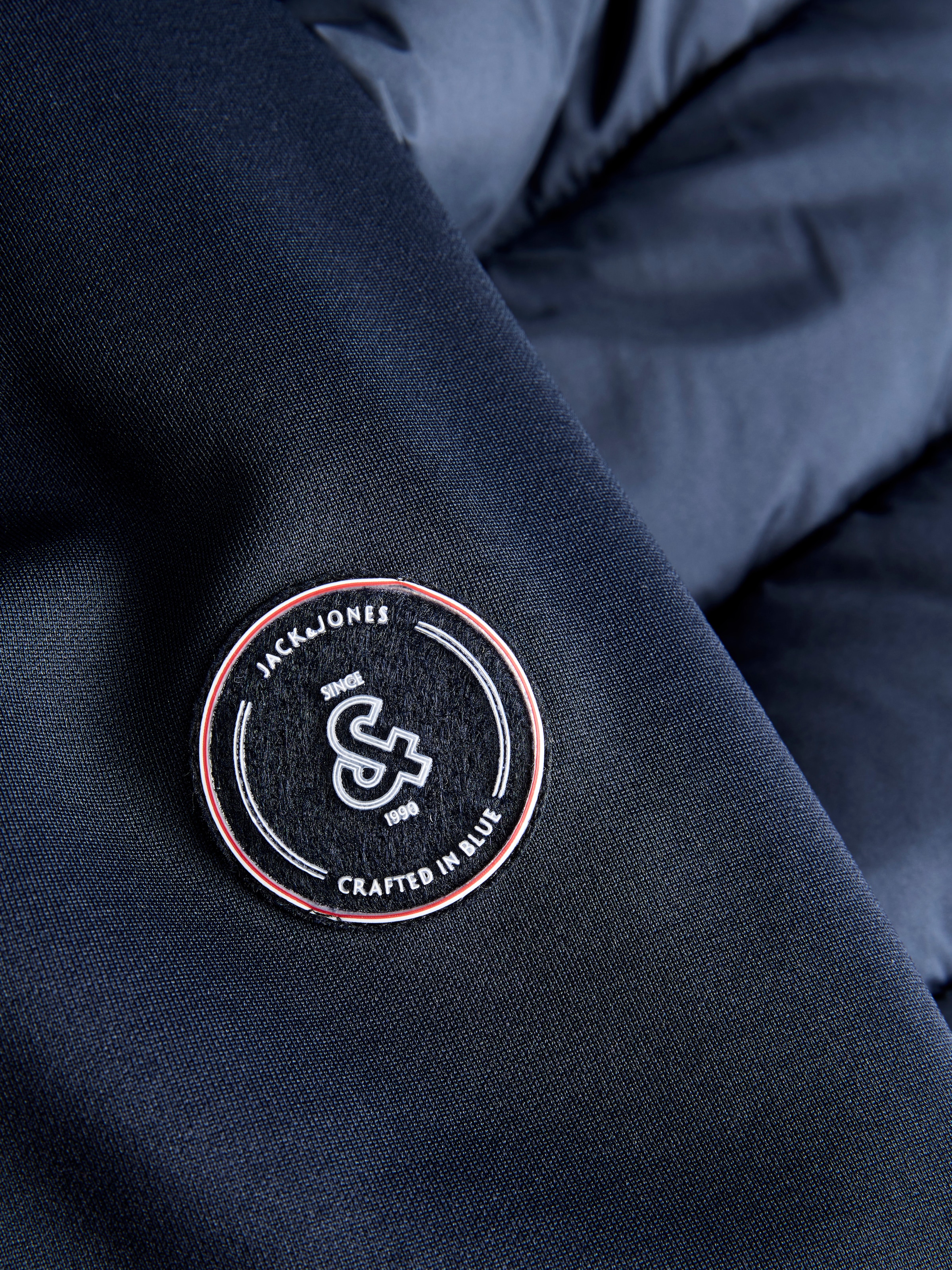 Jack & Jones PlusSize Steppjacke »JJETATE HYBRID JACKET SN PLS« Kunstfaser, regular fit