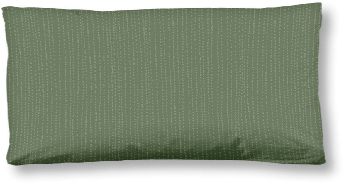hip Kissenhülle »Sagadar«, (1 St.), Baumwolle, Mako-Satin, 40x80, 1 Stück, Reißverschluss, Sagadar, Grün