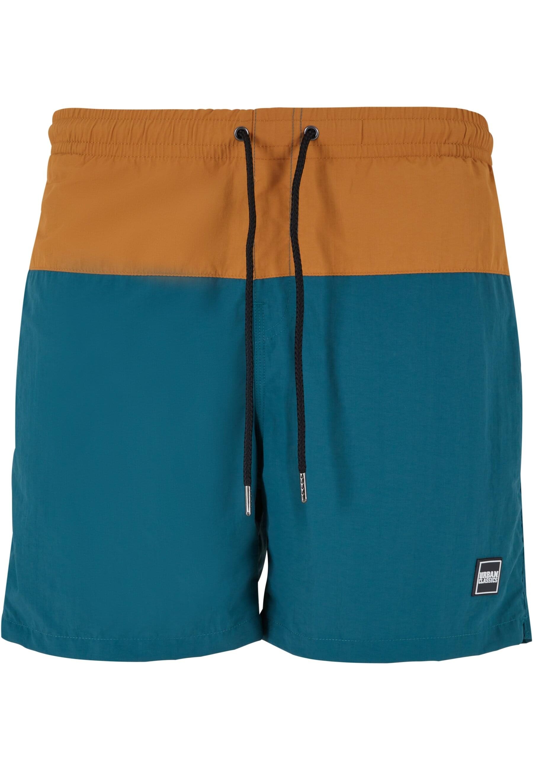 URBAN CLASSICS Badeshorts "Urban Classics Herren Block Swim Shorts"