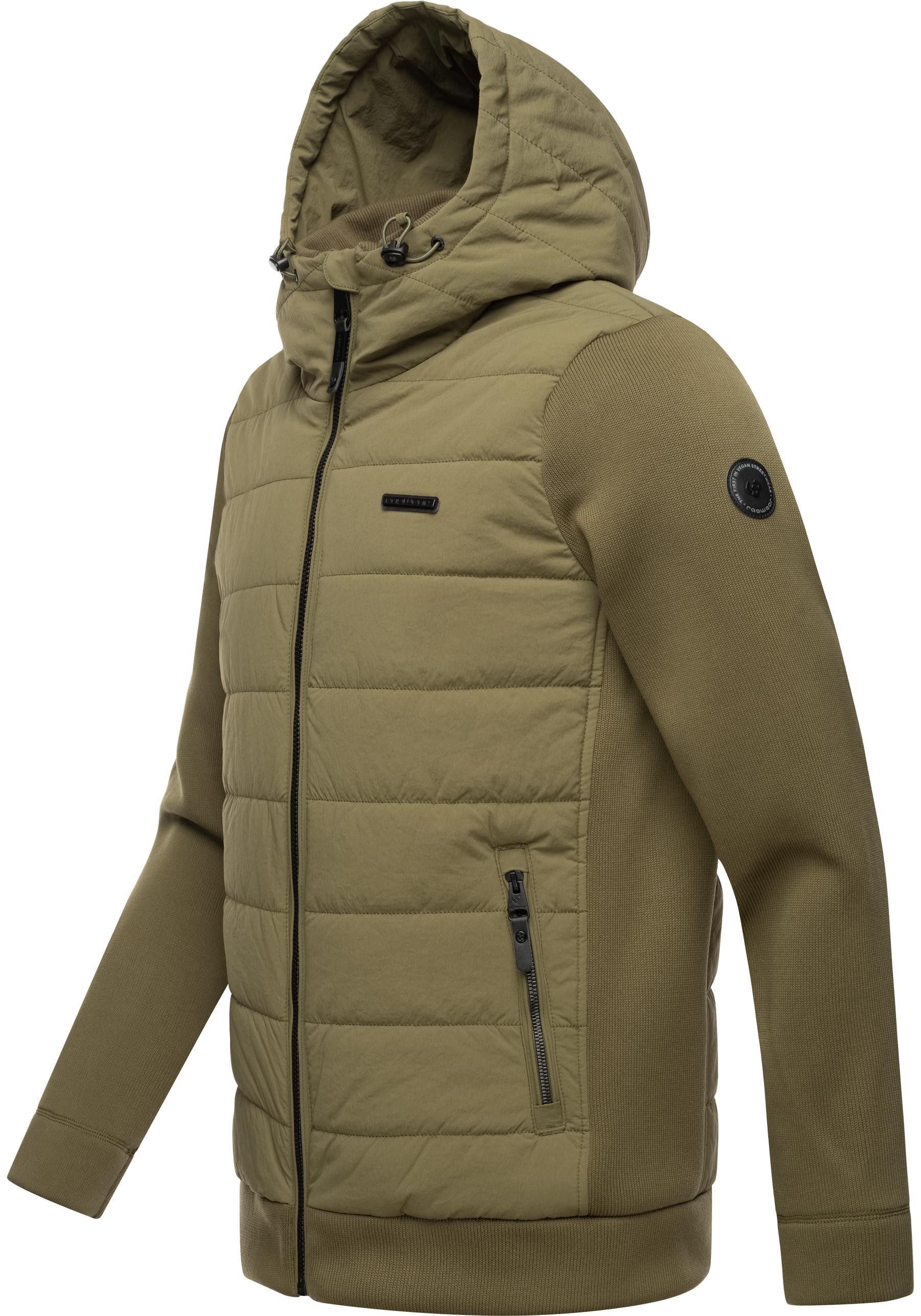 Kapuze Steppjacke kaufen Ragwear »Doryan«, | BAUR Herren mit Outdoorjacke ▷ Kapuze, Coole mit