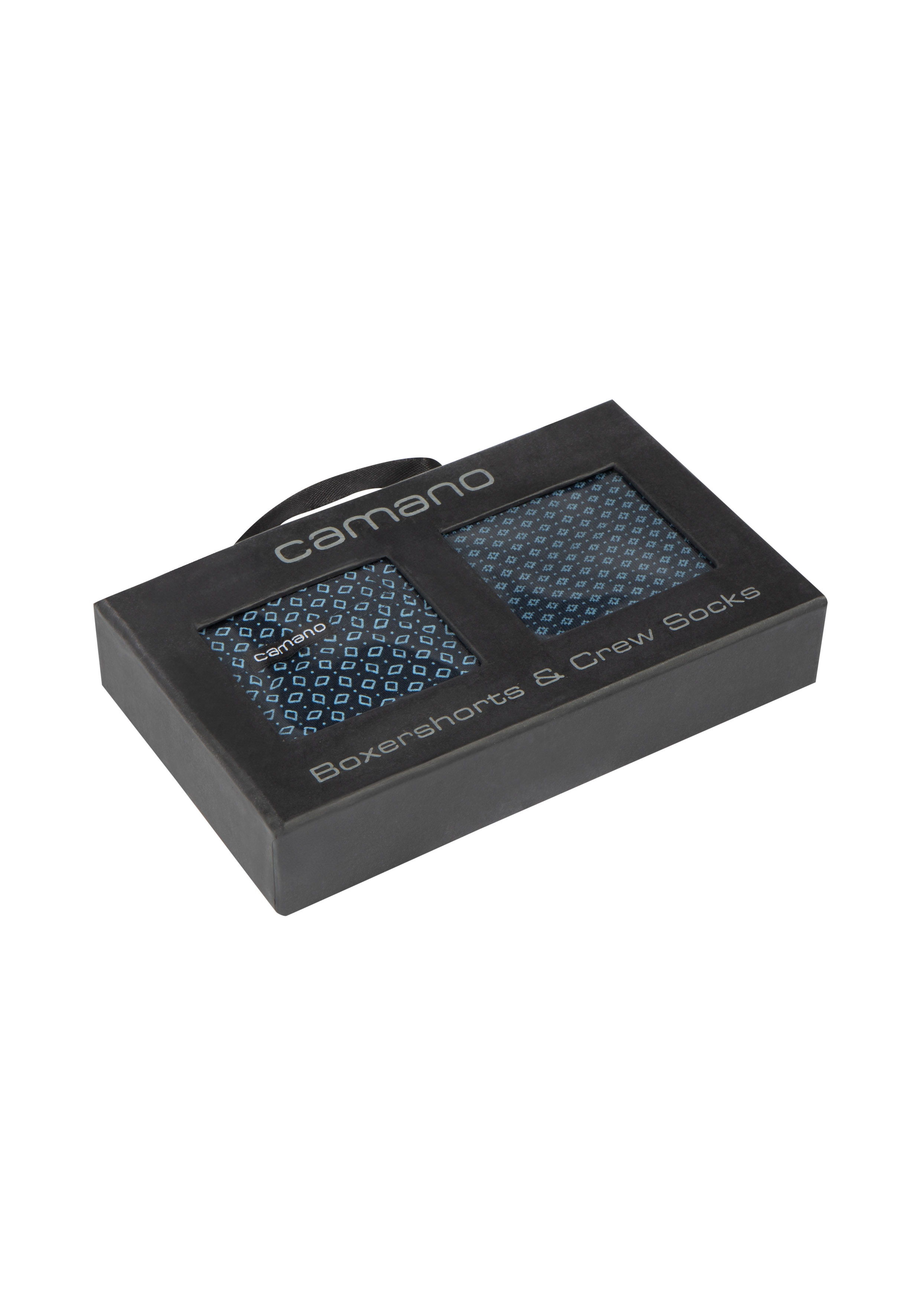 Thumbnail - Camano Businesssocken "Socken und Boxershorts Geschenkset comfort" 1 Paar Socken & Boxer, 2 Paar tlg. mit elastischem Bu...