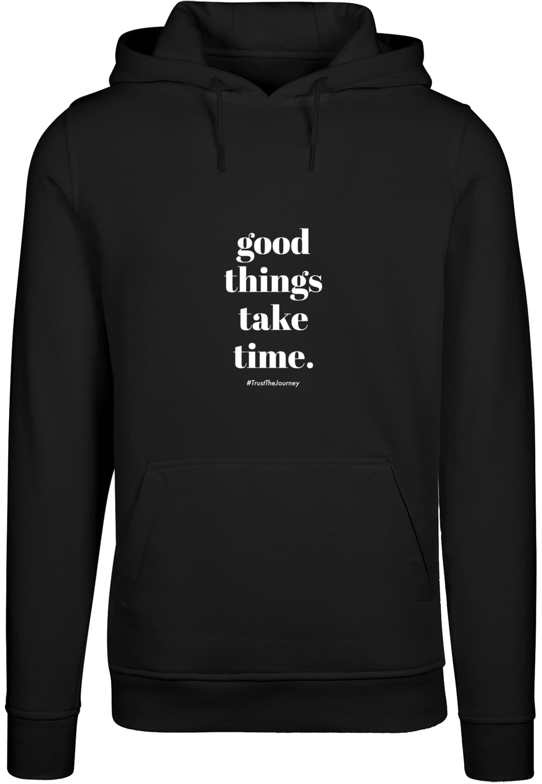 Merchcode Kapuzensweatshirt "Merchcode Herren Good Things Take Time Hoody" günstig online kaufen