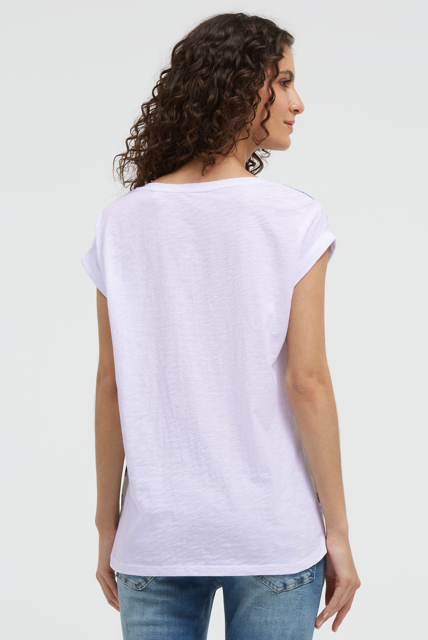 SOCCX Rundhalsshirt aus Baumwolle