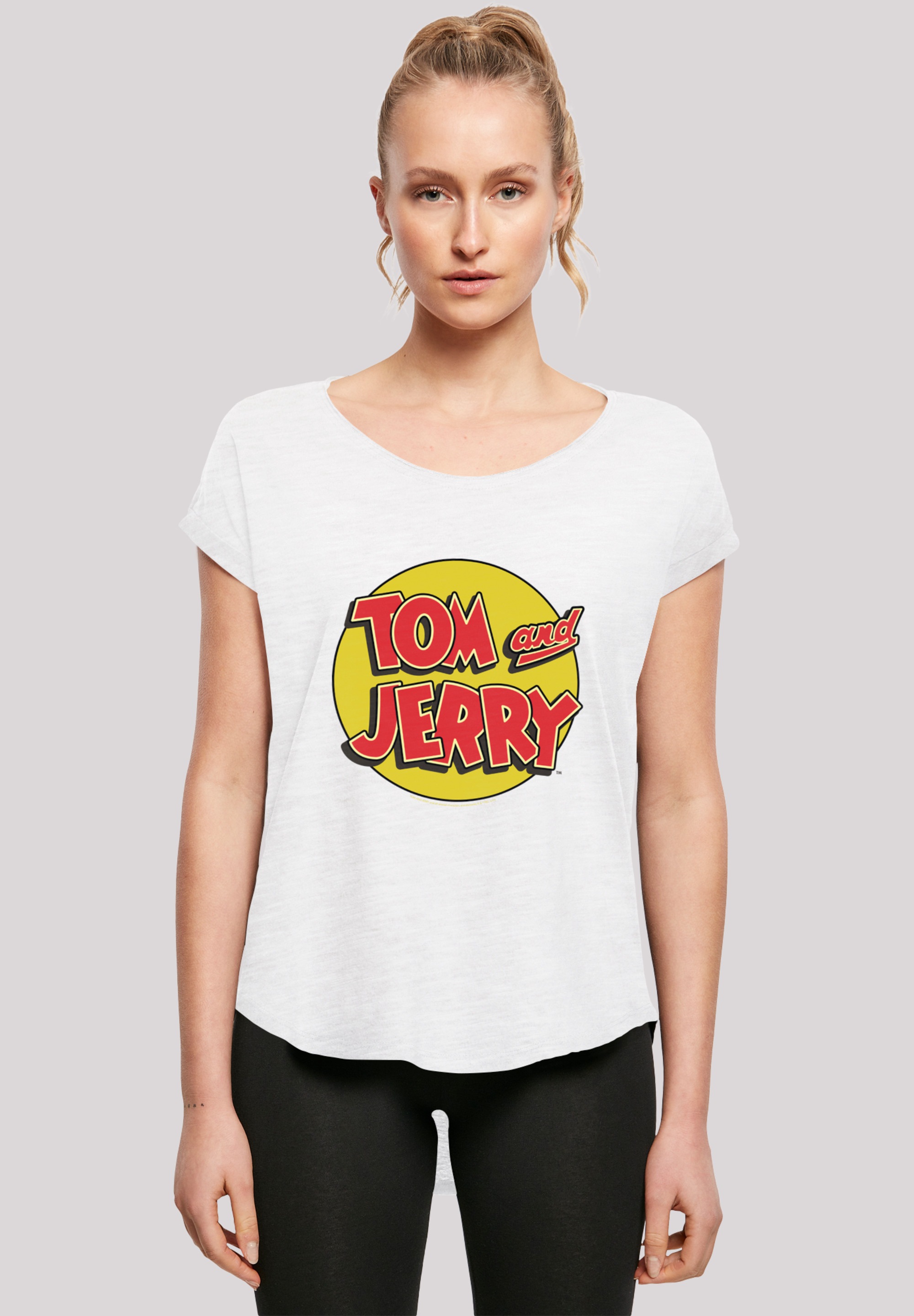 F4NT4STIC T-Shirt "Tom and Jerry TV Serie Circle", Damen,Premium Merch,Lang günstig online kaufen