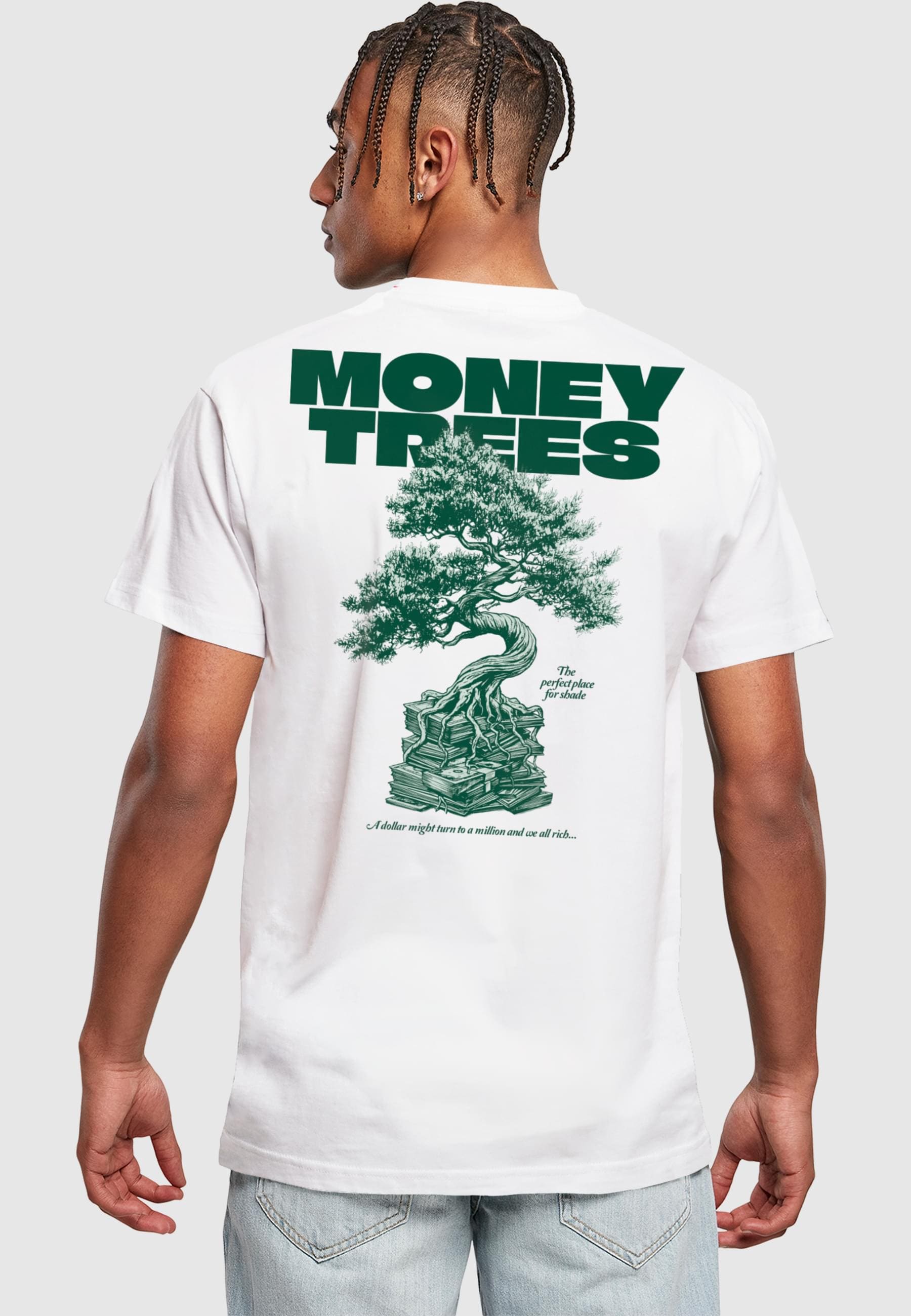 MisterTee T-Shirt »MisterTee Money Trees Tee«, (1 tlg.)