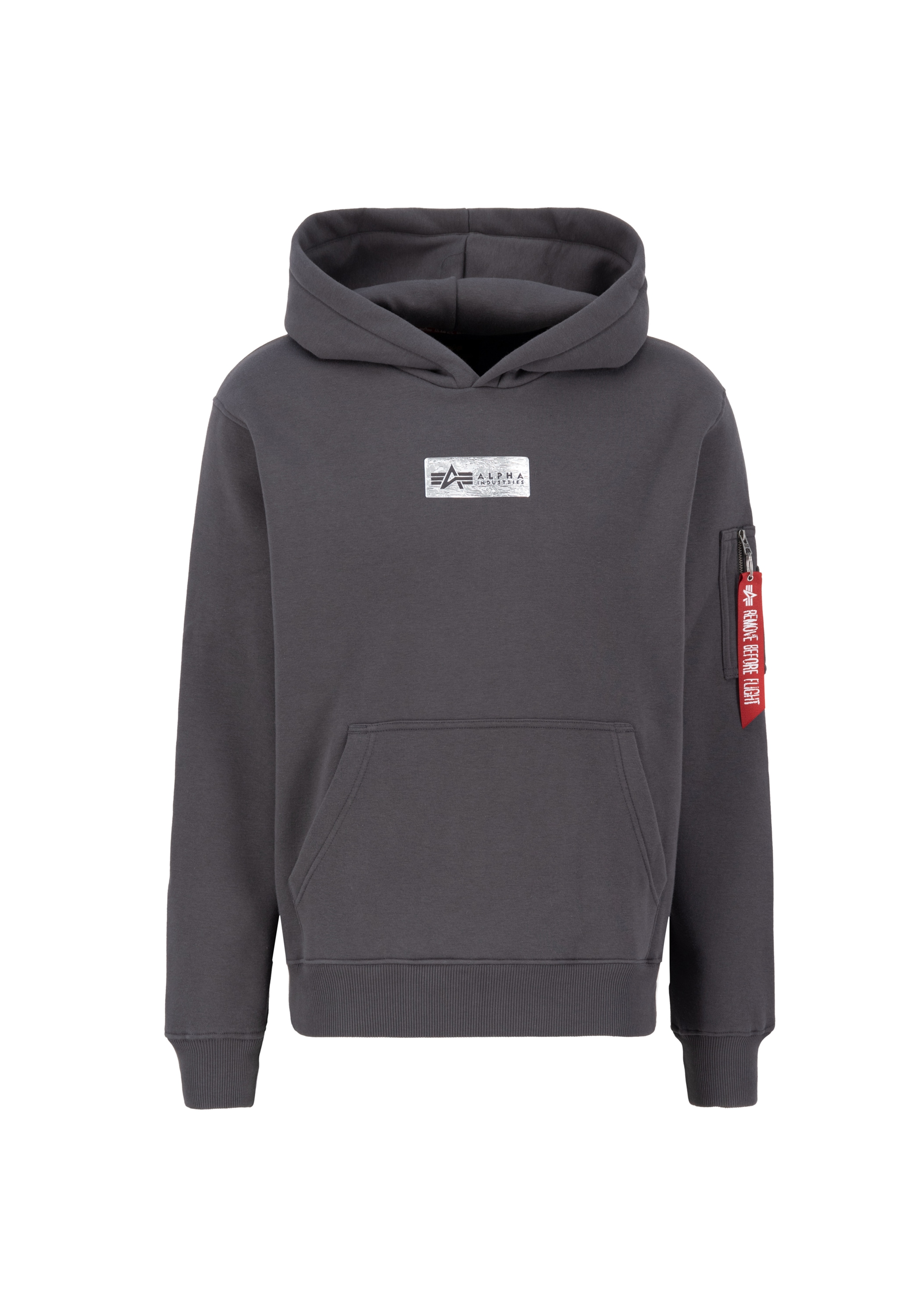 Alpha Industries Hoodie "Alpha Industries Men - Hoodies Metal Plate Hoodie"