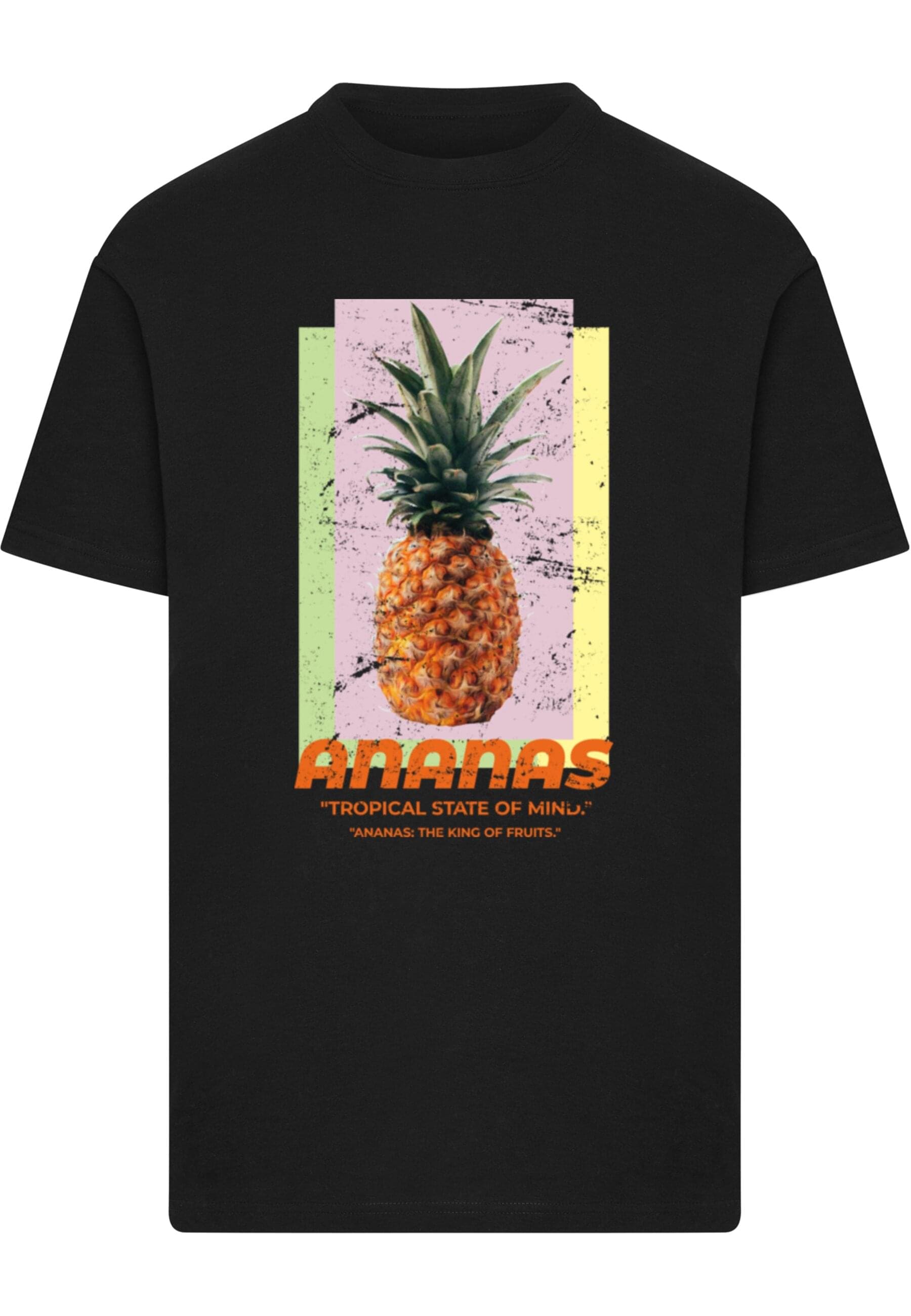 Merchcode T-Shirt "Merchcode Ananas Tee" 1 Stk. tlg. günstig online kaufen