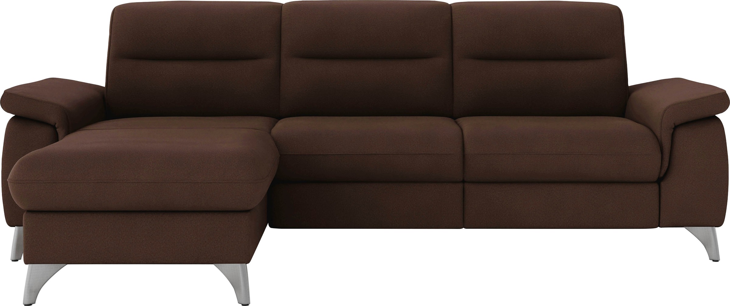 sit&more Ecksofa »Astoria L-Form« wahlweise mit motorischer Relaxfunktion
