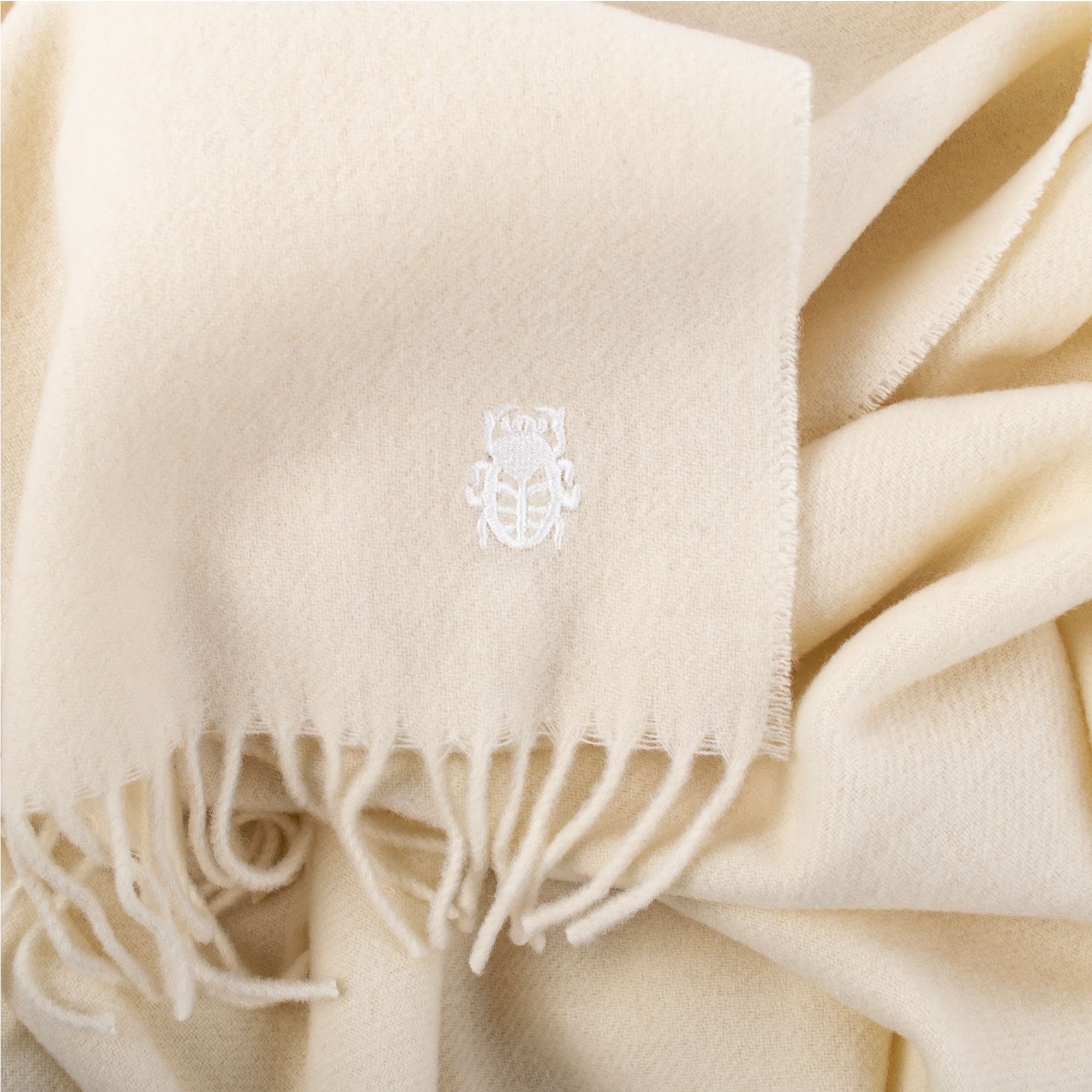 ZOEPPRITZ1828 Wohndecke »Since 1828 Lambswool« klassisch unifarbenes Plaid aus Schurwolle