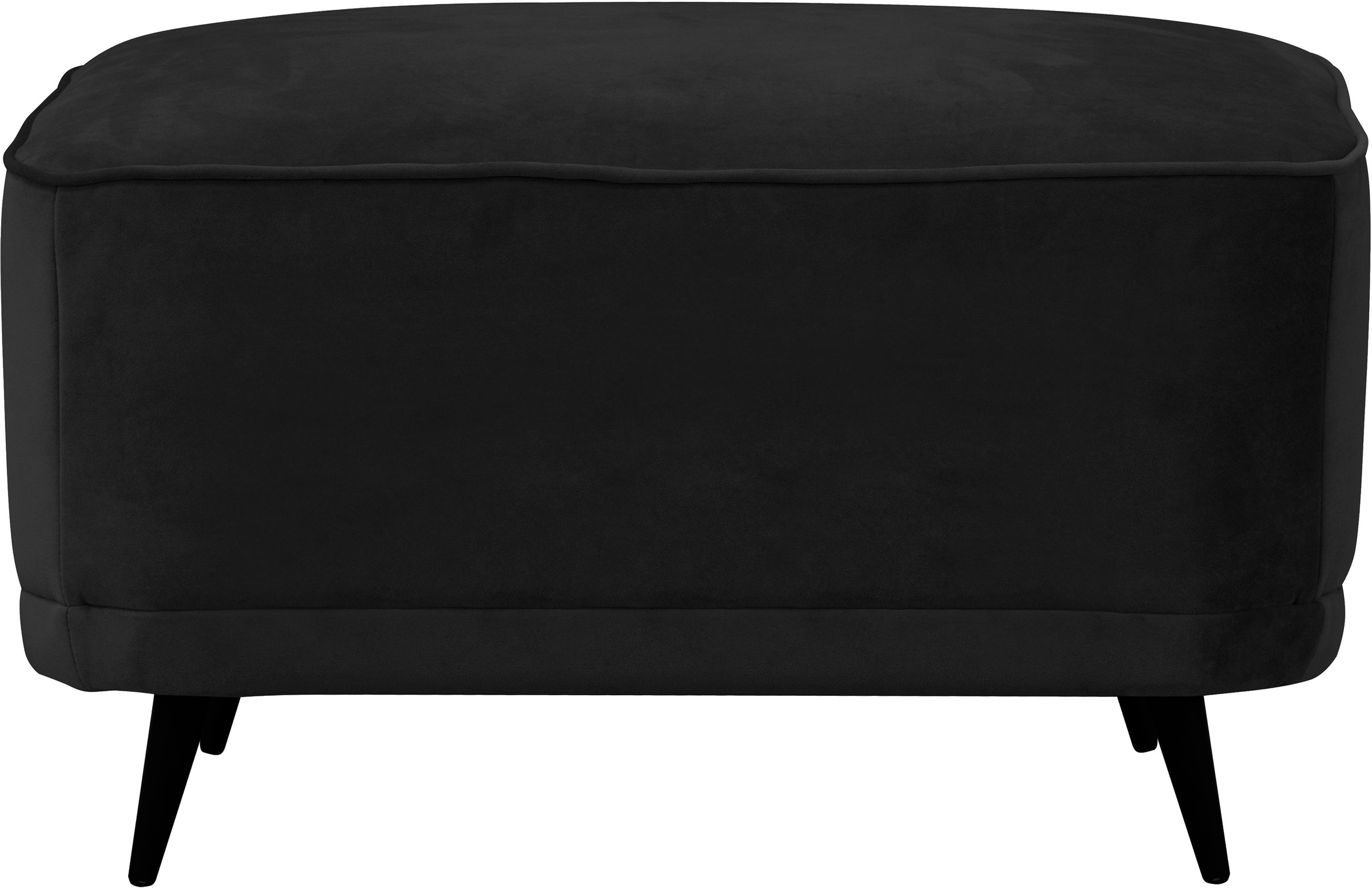 Home affaire Polsterhocker "Ashly" in 3 Bezugsvarianten, Bouclé, Samtoptik günstig online kaufen