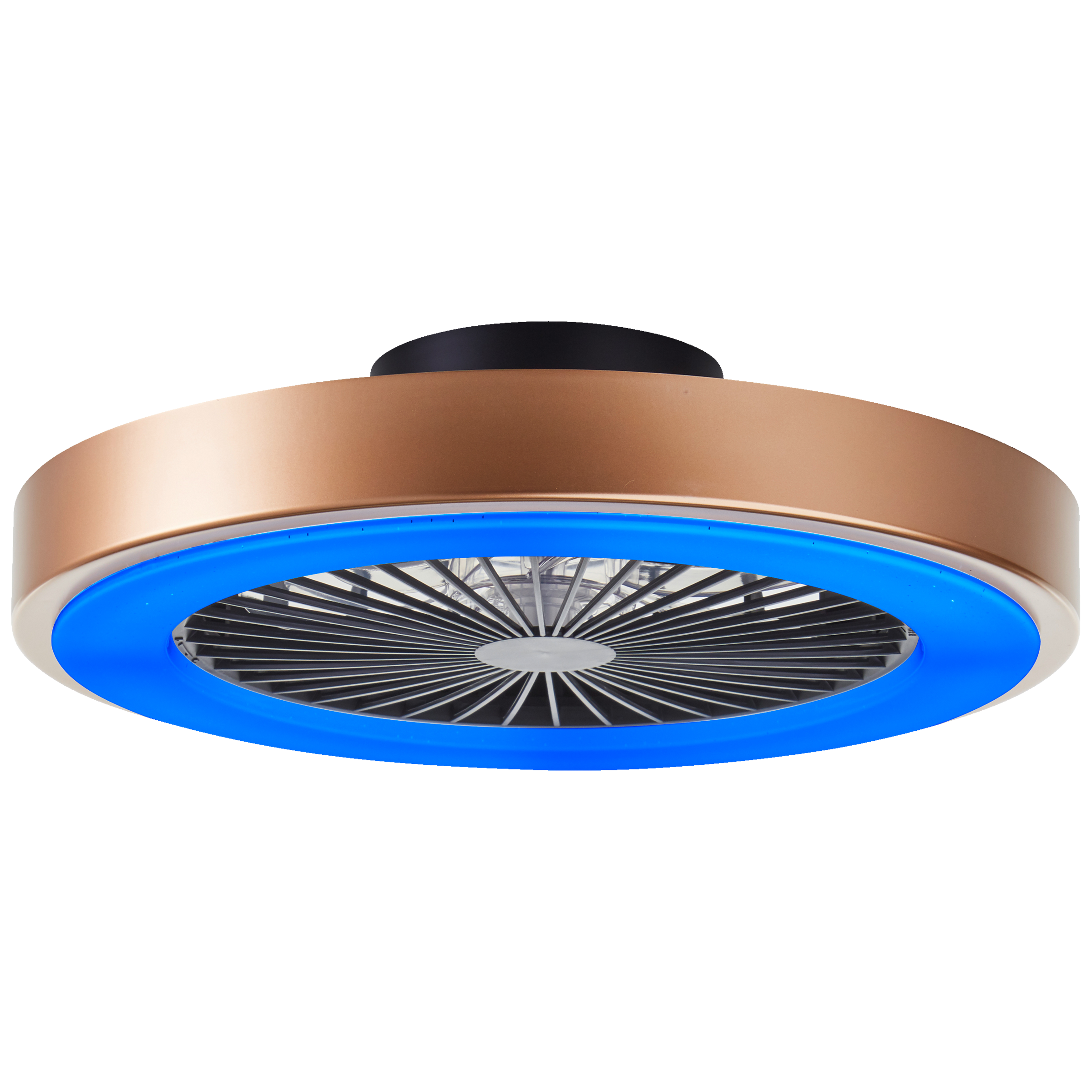 Brilliant LED Deckenleuchte »Slimline«, LED Deckenleuchte, Ventilator, ICRGB, CCT, 49 cm, 4700 lm, 3000-6500 K