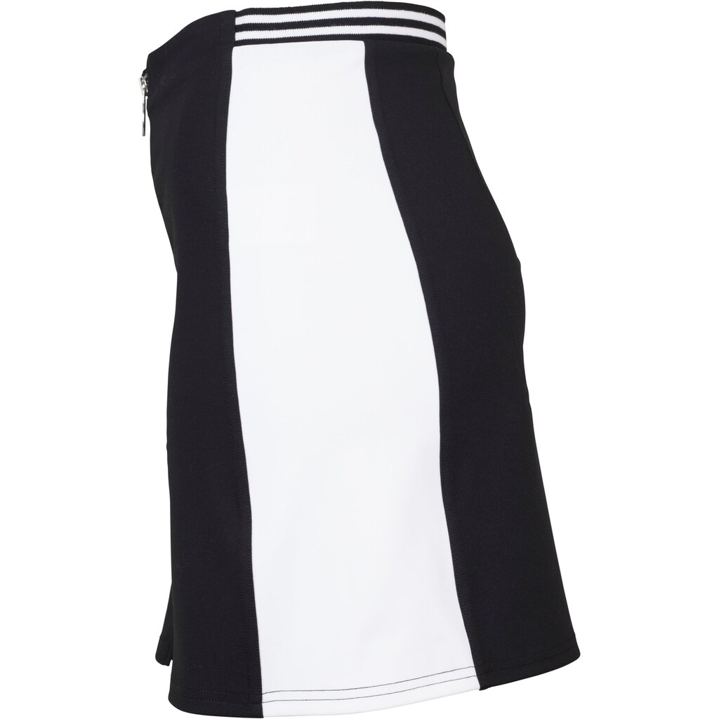 URBAN CLASSICS Jerseyrock »Urban Classics Damen Ladies Zip College Skirt«, (1 tlg.)