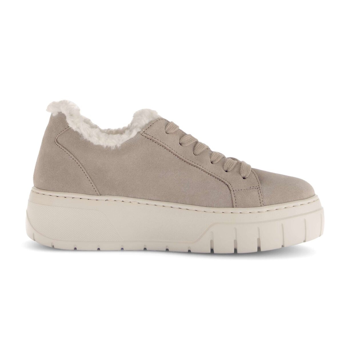 Gabor Sneaker »Sneaker low Materialmix Leder/Lederimitat«