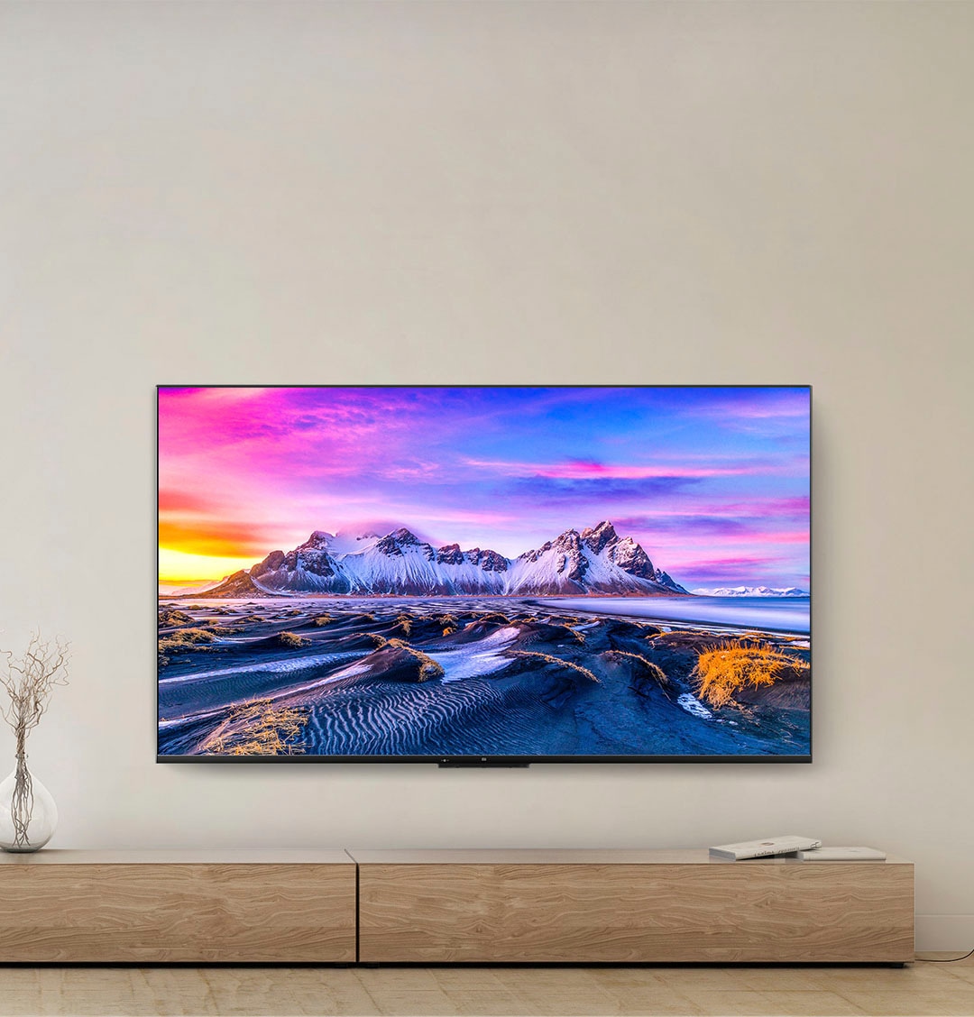 Xiaomi LED-Fernseher »L55M6-6AEU«, 138 cm/55 Zoll, 4K Ultra HD, Smart-TV-Android TV, Dolby Vision®, HDR10+, Xiaomi P1 55 Zoll TV