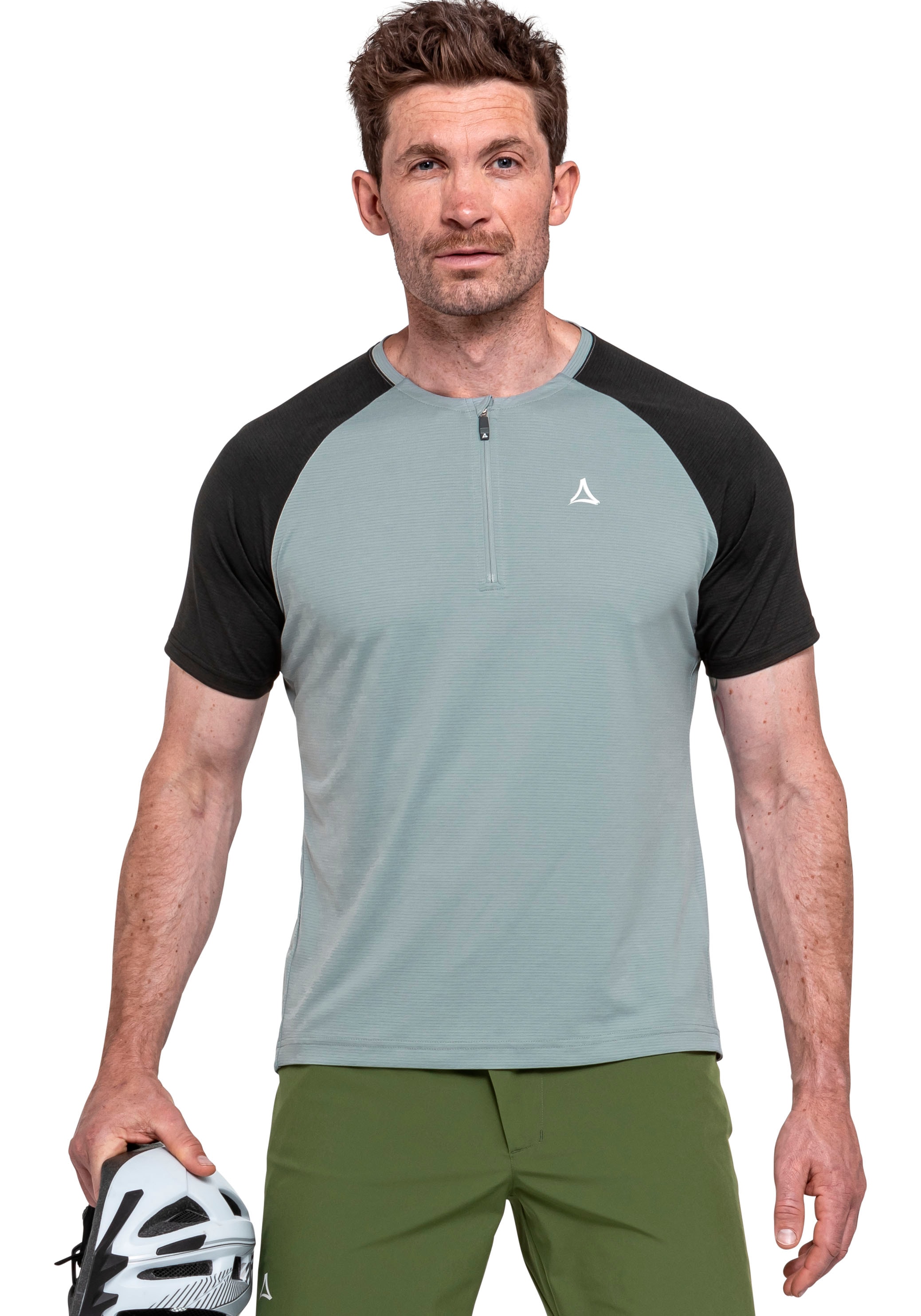 Schöffel Radtrikot "TIN GREY" für Radsport, Fahrradshirt-Design, aus Polyes günstig online kaufen