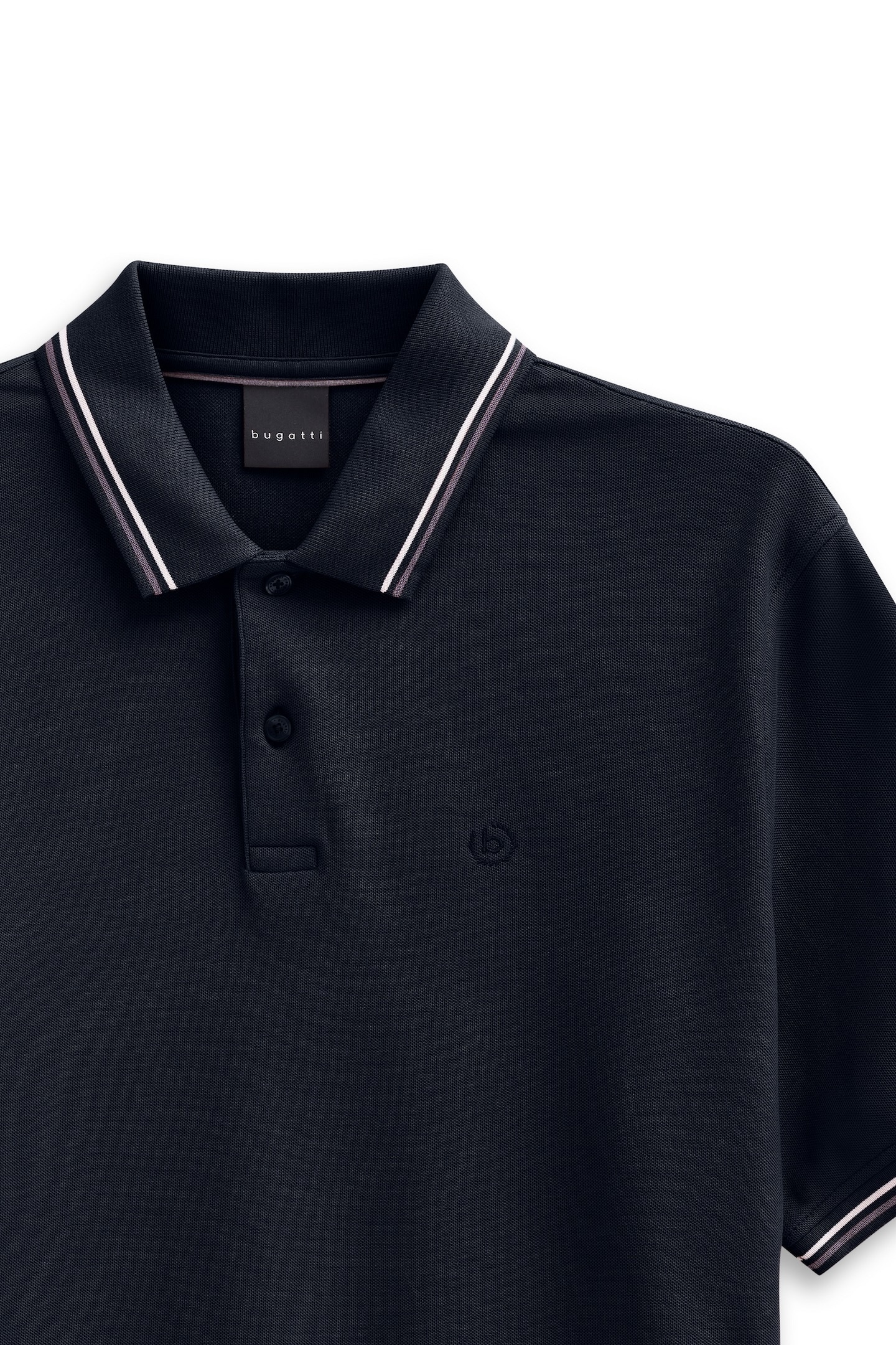 bugatti Poloshirt »Modern Fit«, Basic Essential aus Baumwolle