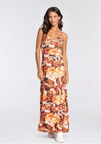 Maxikleid, in elegantem Allover-Print - NEUE KOLLEKTION